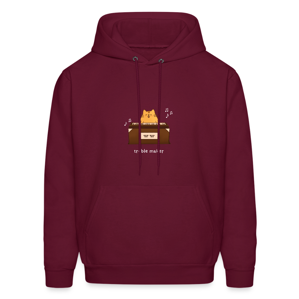 SWARU and the HARMONIUM | Men's Hoodie - burgundy