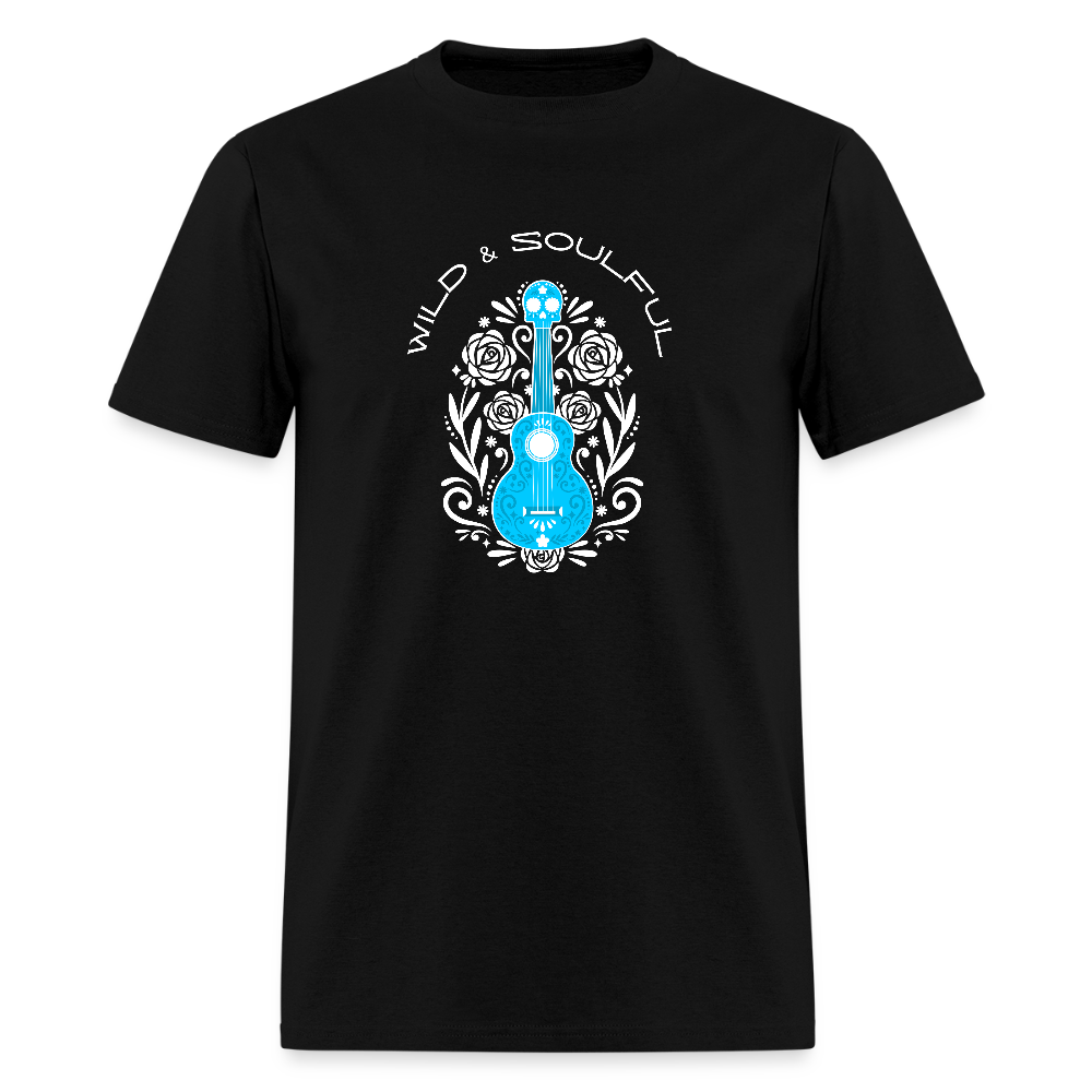 Wild & Soulful Guitar | Unisex Classic T-Shirt - black