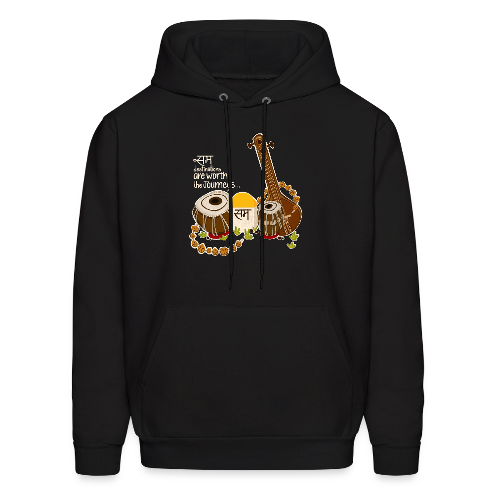 SAM, the ultimate destination! | Men's Hoodie - black