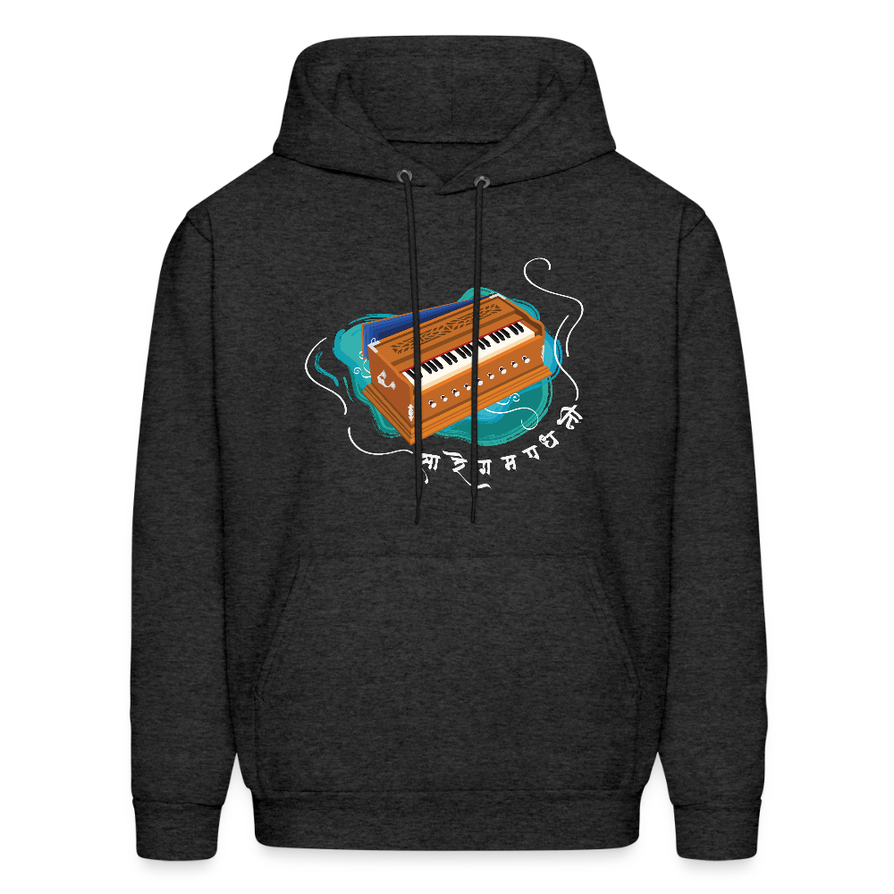 Harmonium, keys of divinity | Men's Hoodie - charcoal grey