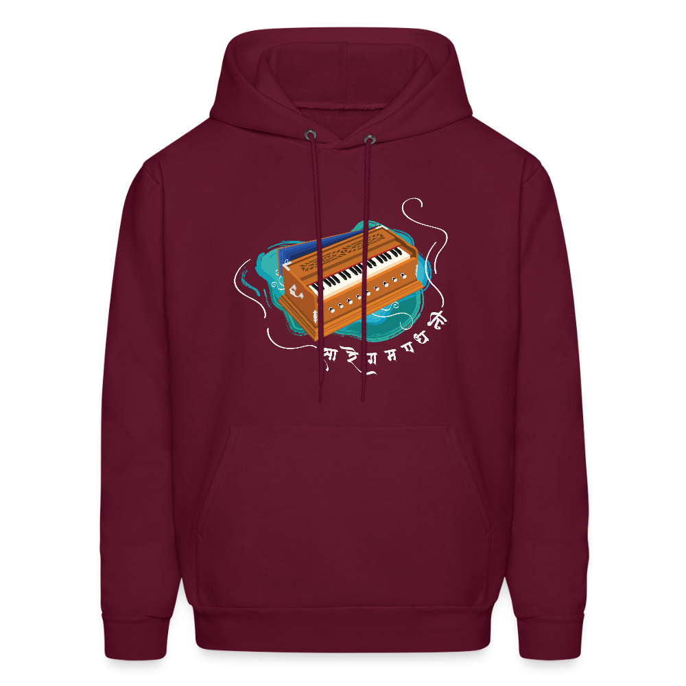 Harmonium, keys of divinity | Men's Hoodie - burgundy