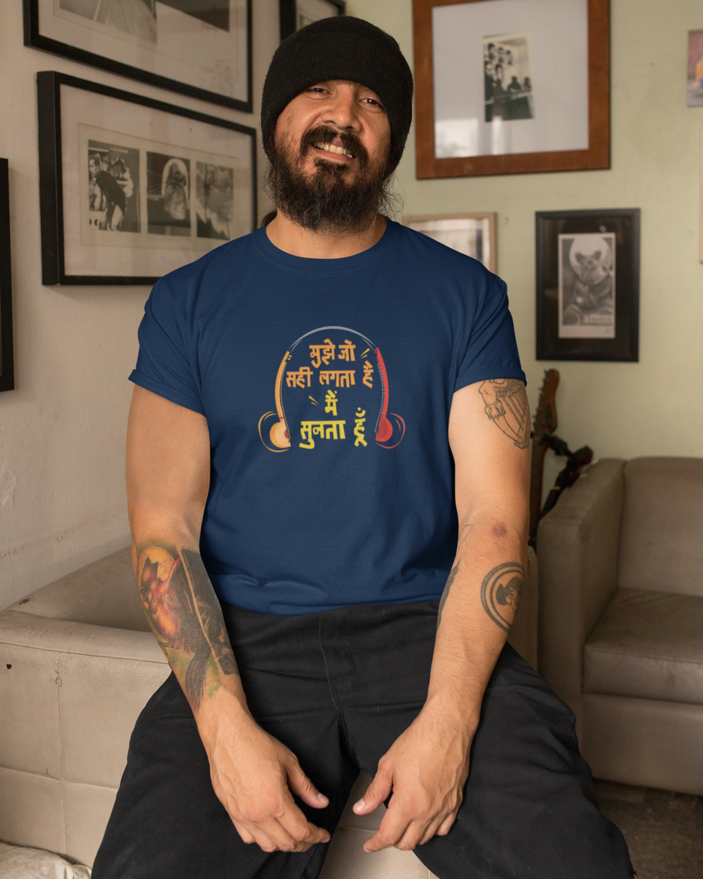 Mujhe Jo Sahi Lagta Hai, Mai Sunta Hoon | Unisex T-shirt