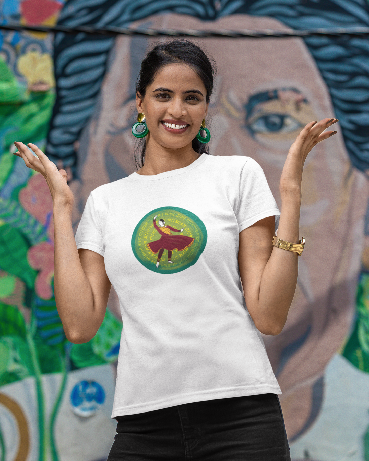 Dhan Taan Dha ~ Kathak | Unisex Classic T-Shirt