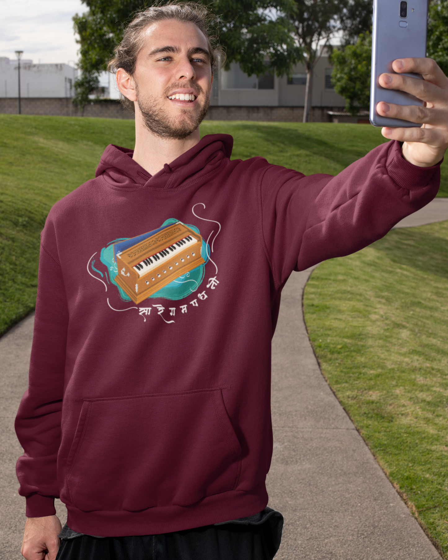 Harmonium, keys of divinity | Men's Hoodie