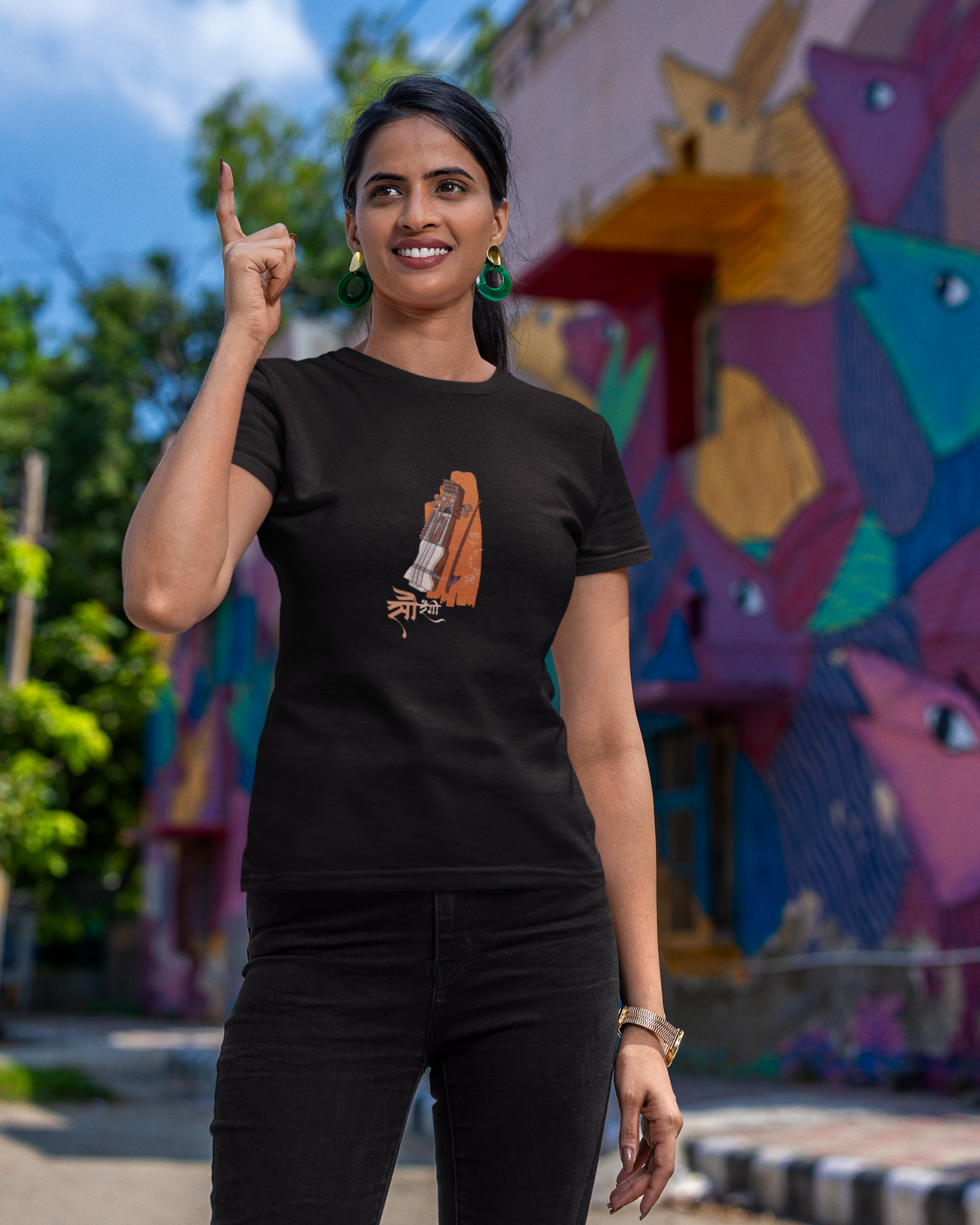 Sau-Rangi Sarangi | Unisex Classic T-Shirt