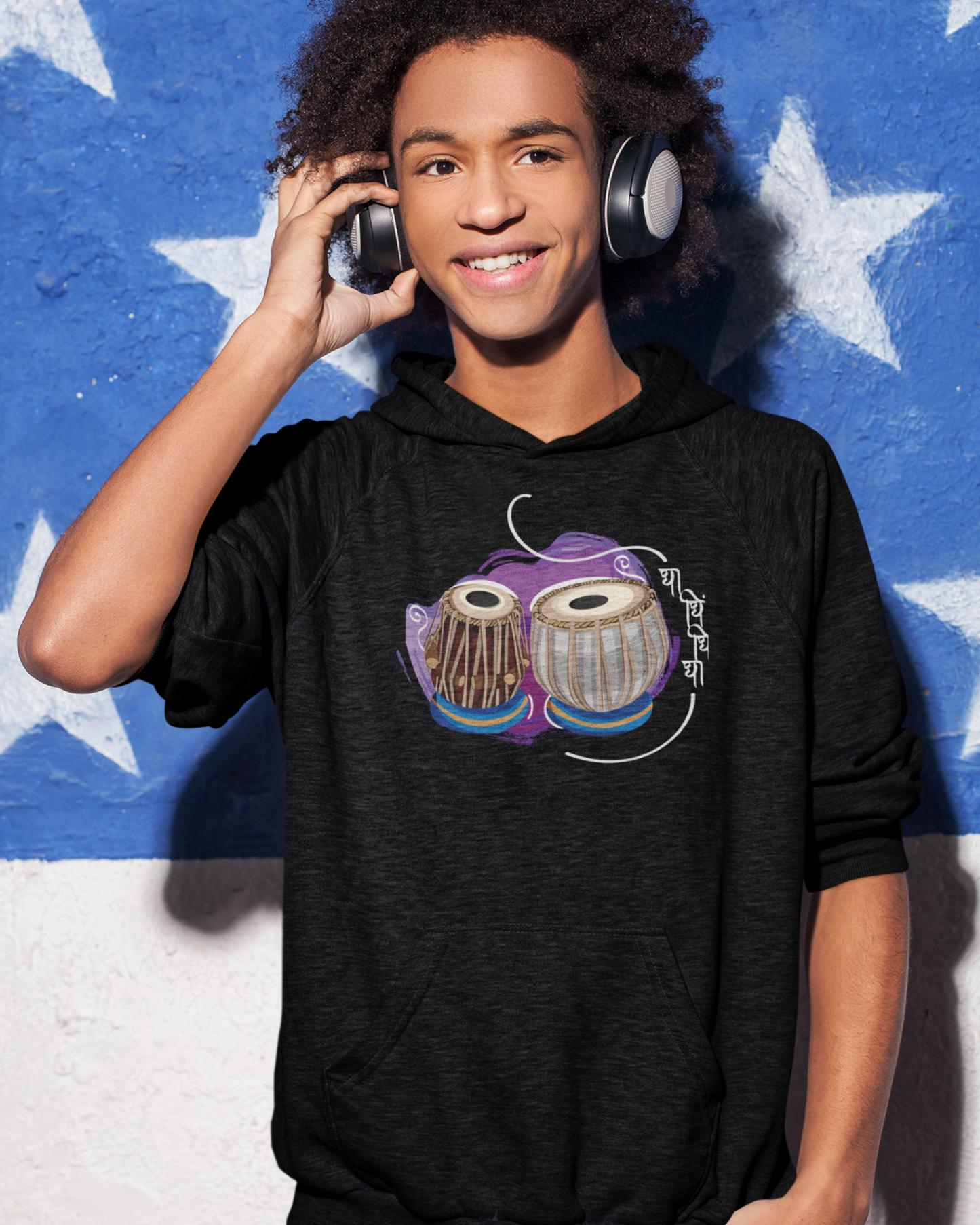 Tabla, beat of happiness | Men's Hoodie