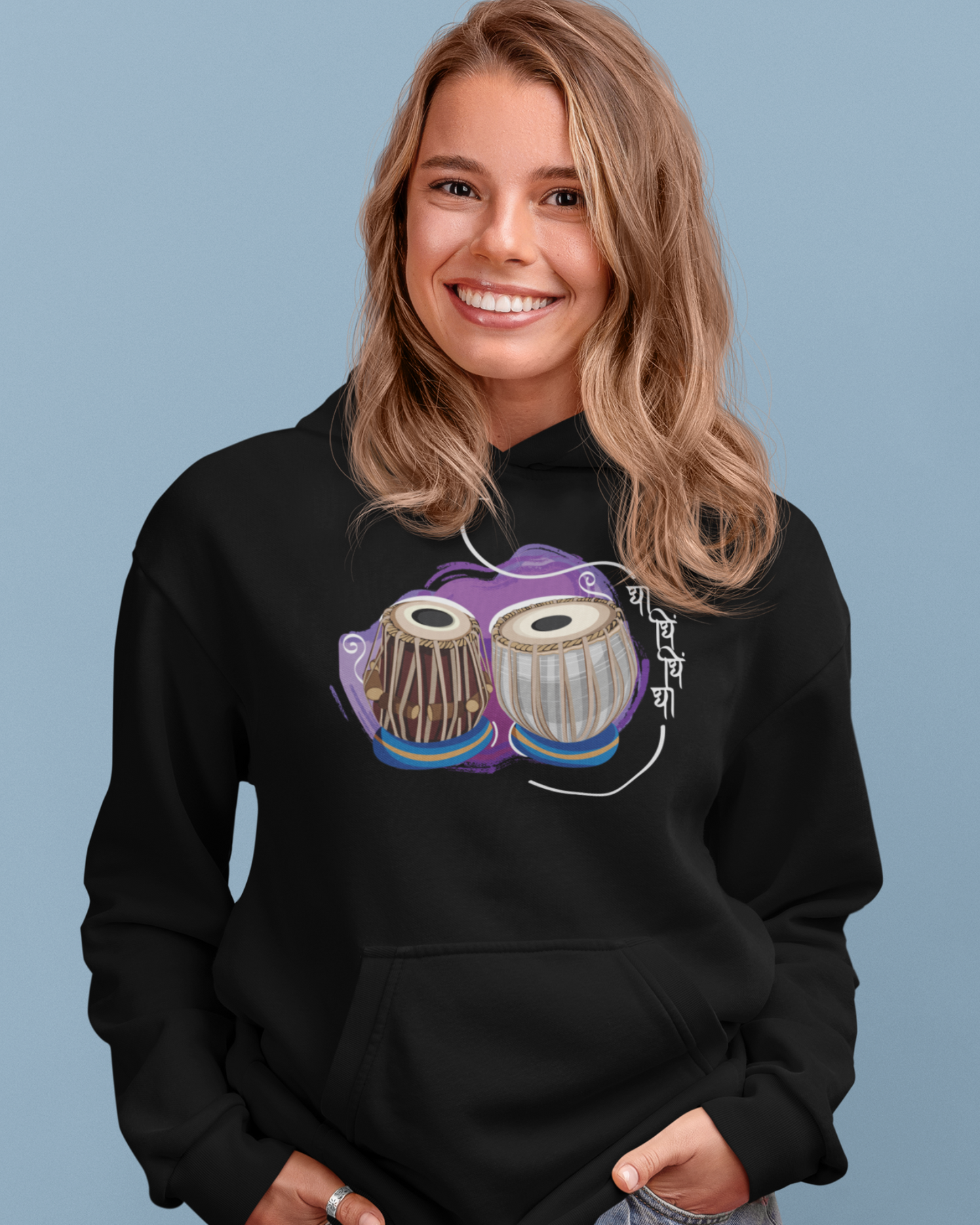 Tabla, beat of happiness | Men's Hoodie
