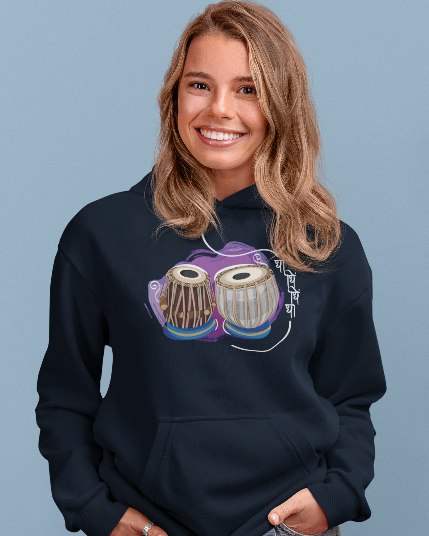 Tabla, beat of happiness | Men's Hoodie