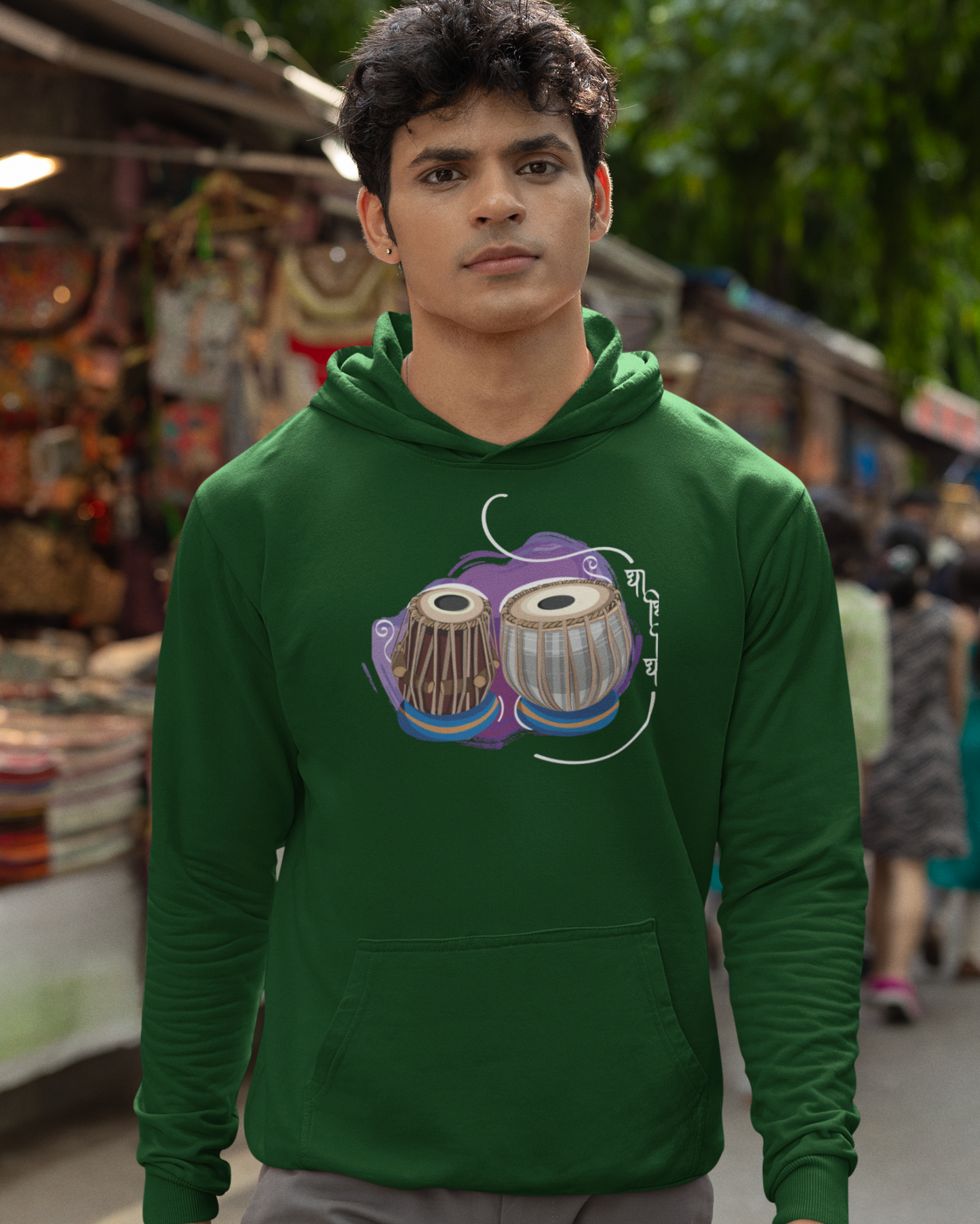 Tabla, beat of happiness | Men's Hoodie