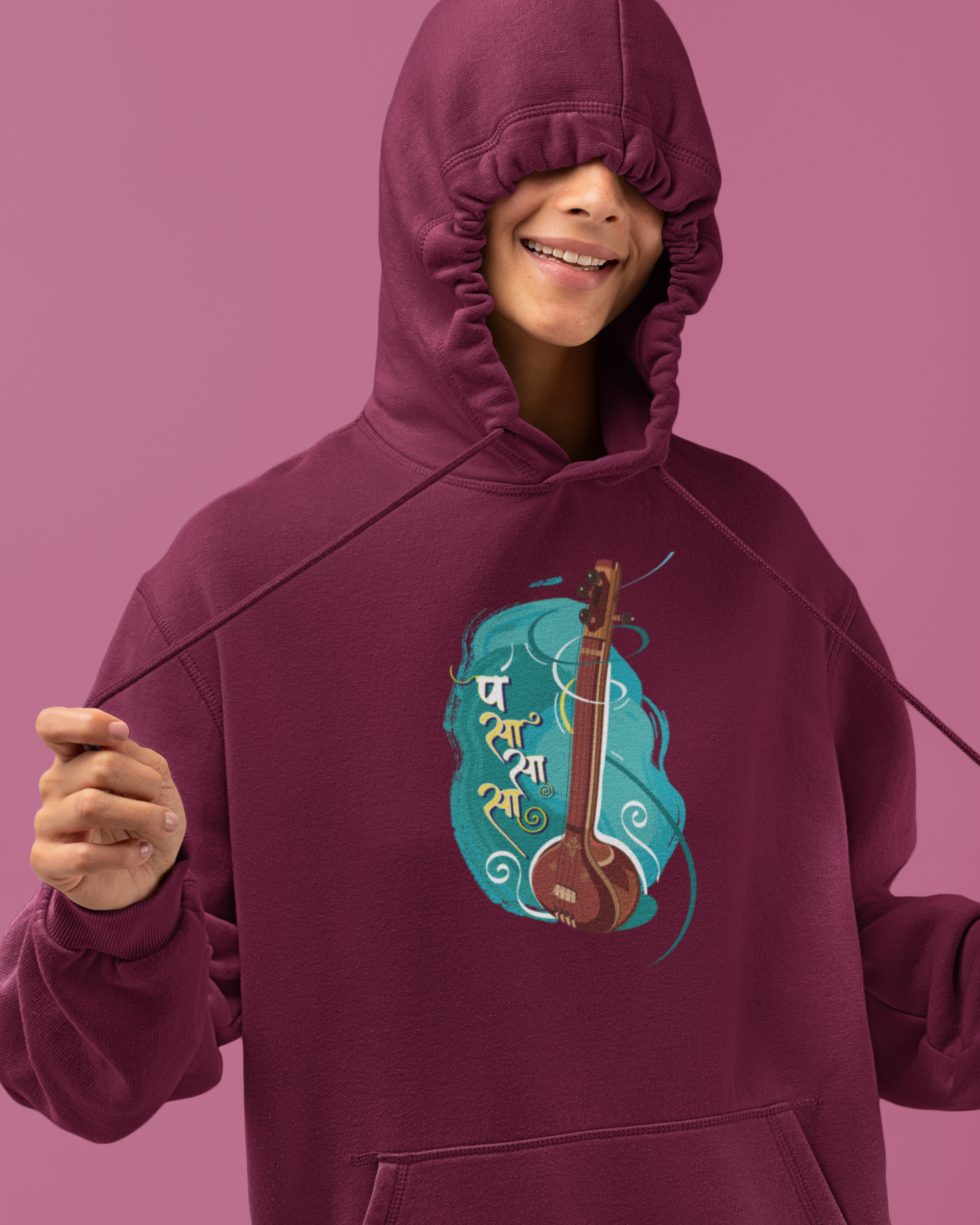 Tanpura, strings of happiness | Men's Hoodie