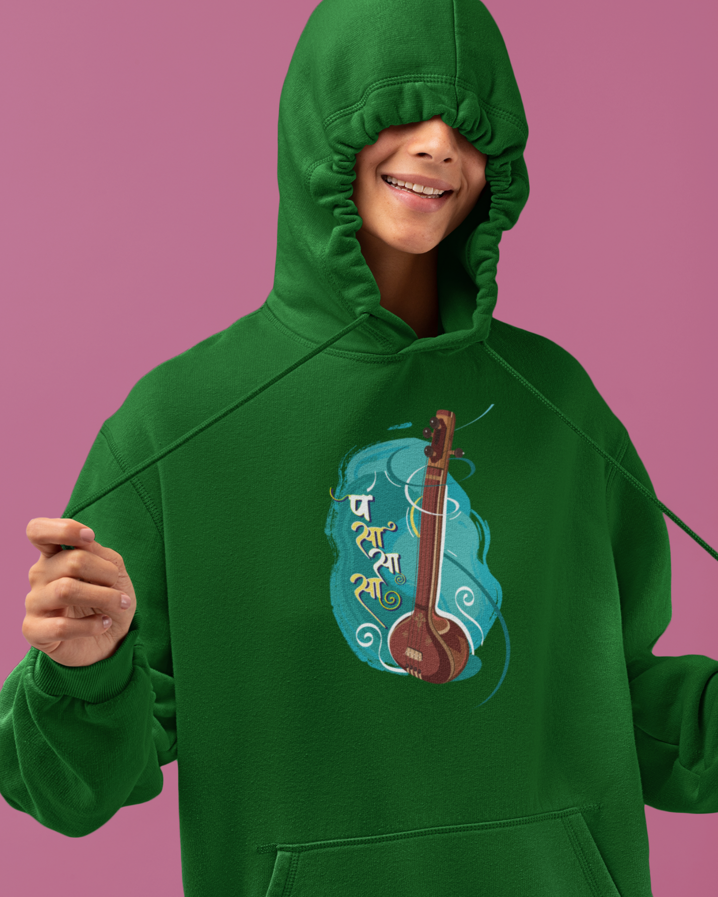 Tanpura, strings of happiness | Men's Hoodie