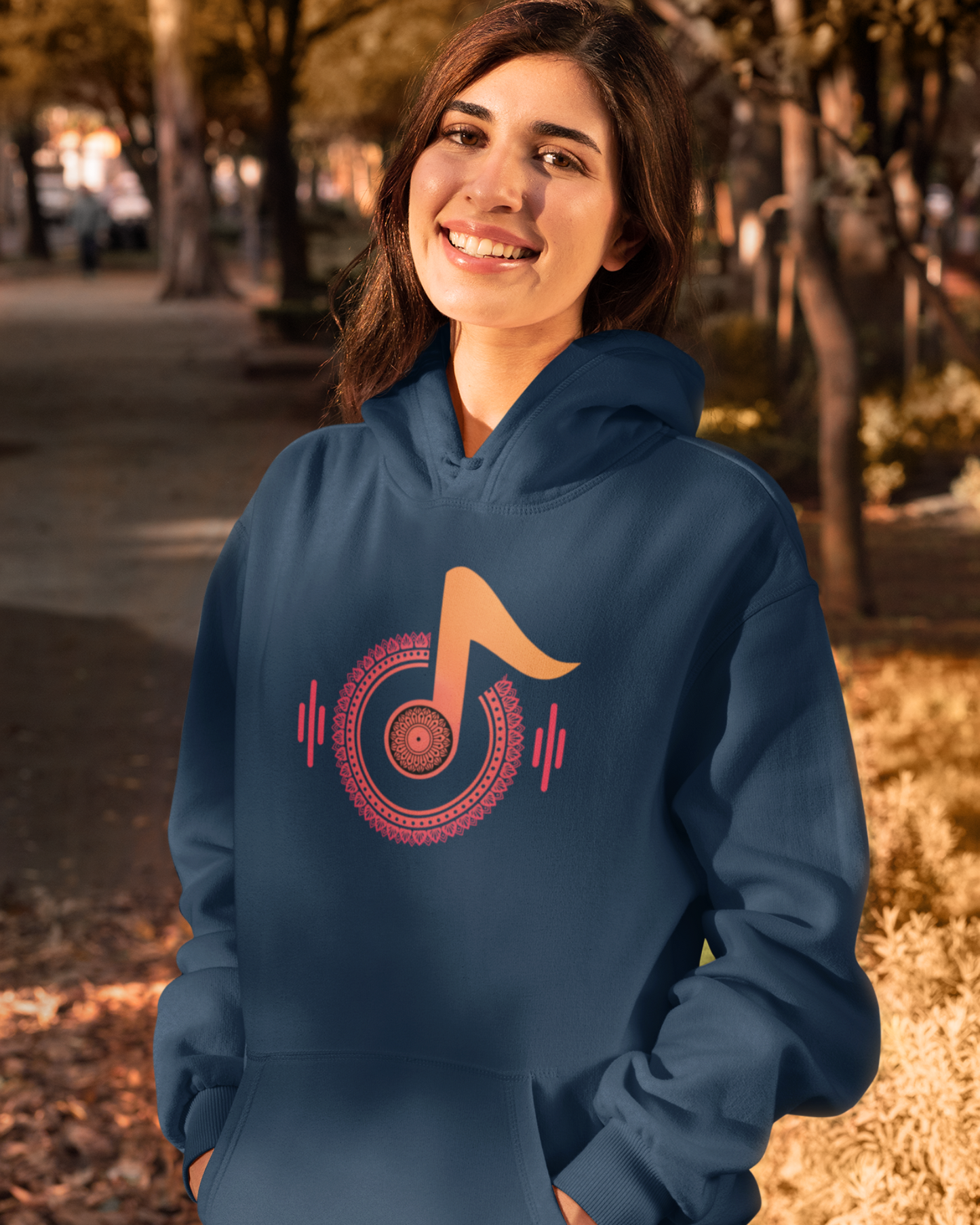 Melodic Mandala | Men's Hoodie