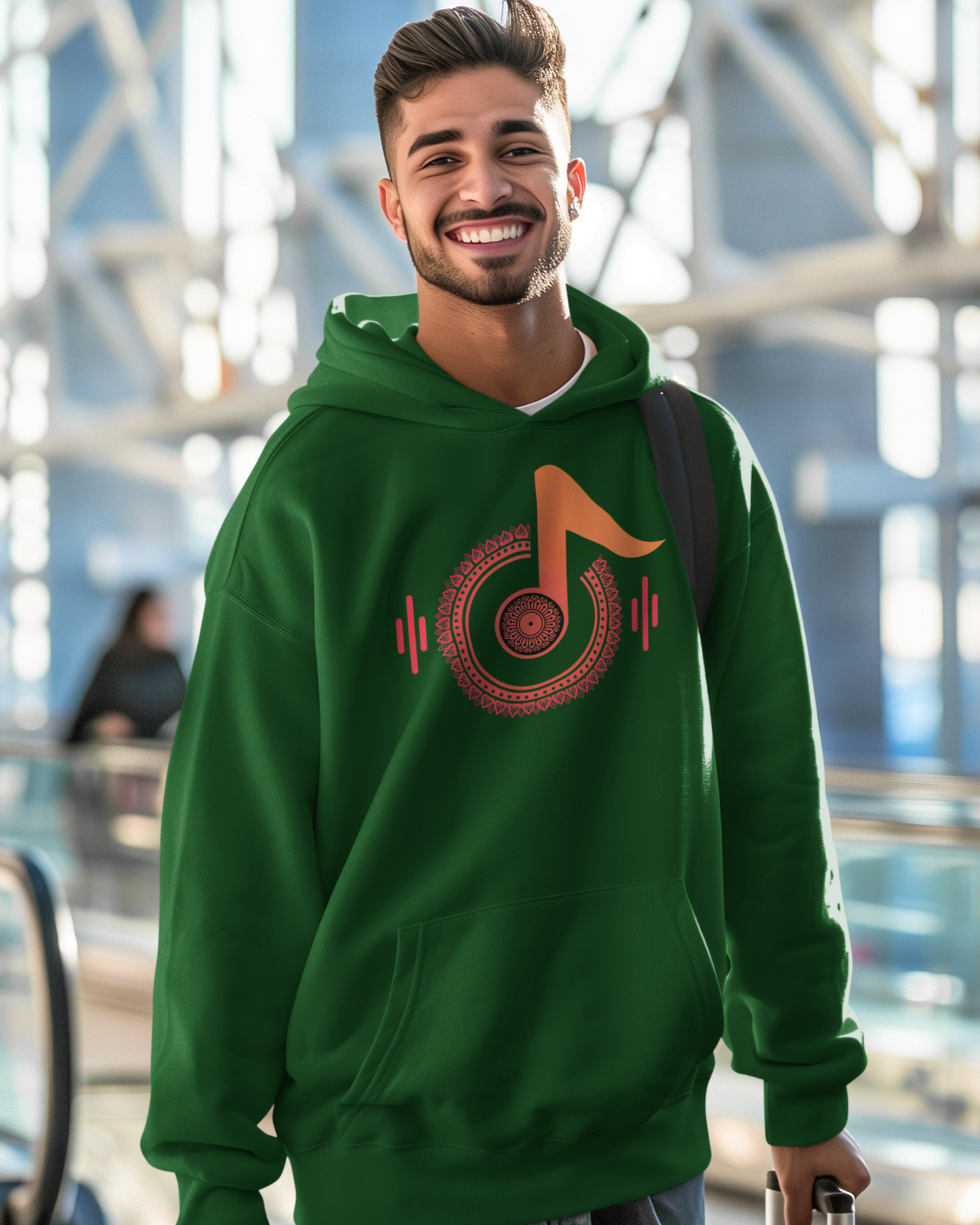 Melodic Mandala | Men's Hoodie
