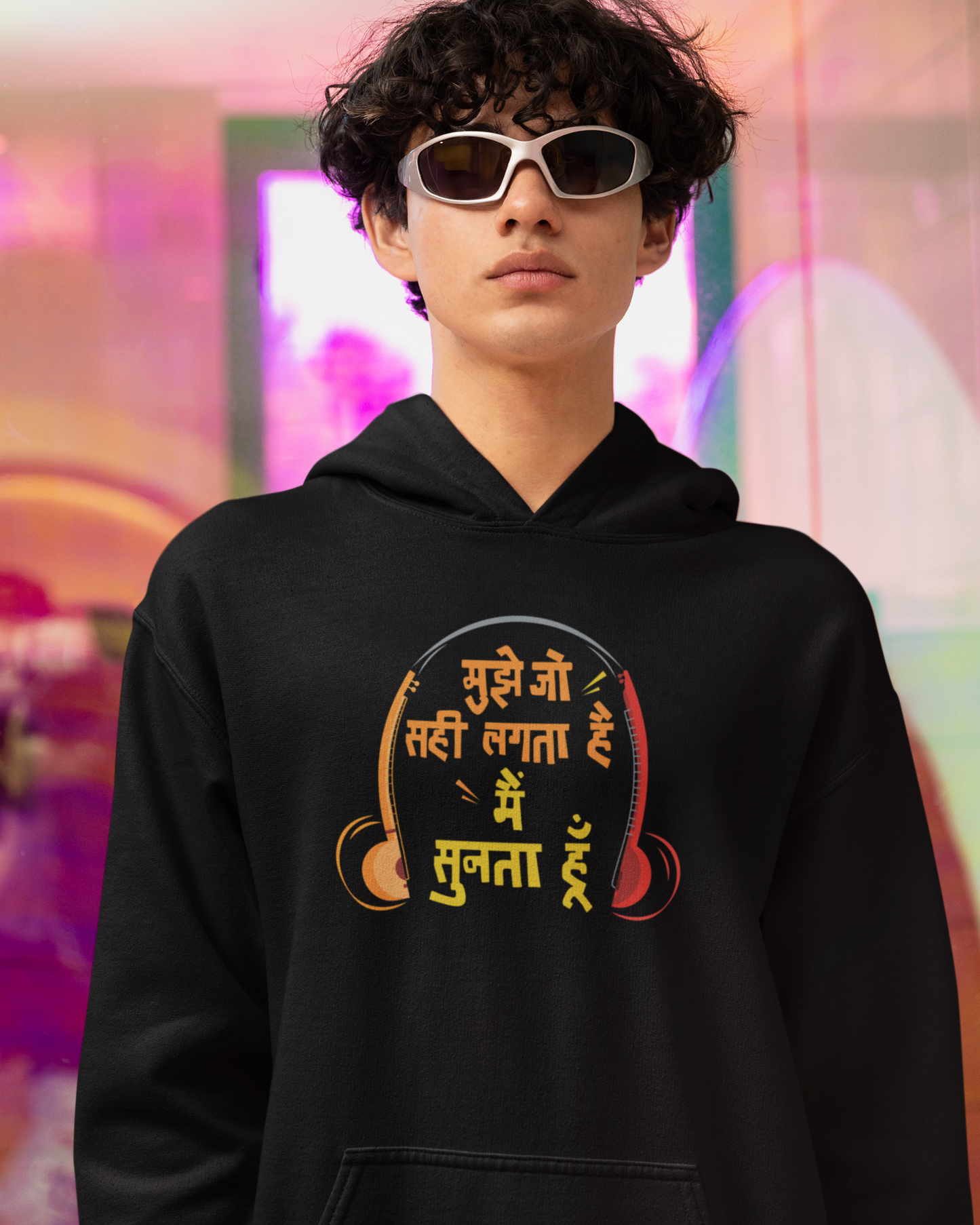 Mujhe Jo Sahi Lagta Hai, Mai Sunta Hoon | Men's Hoodie