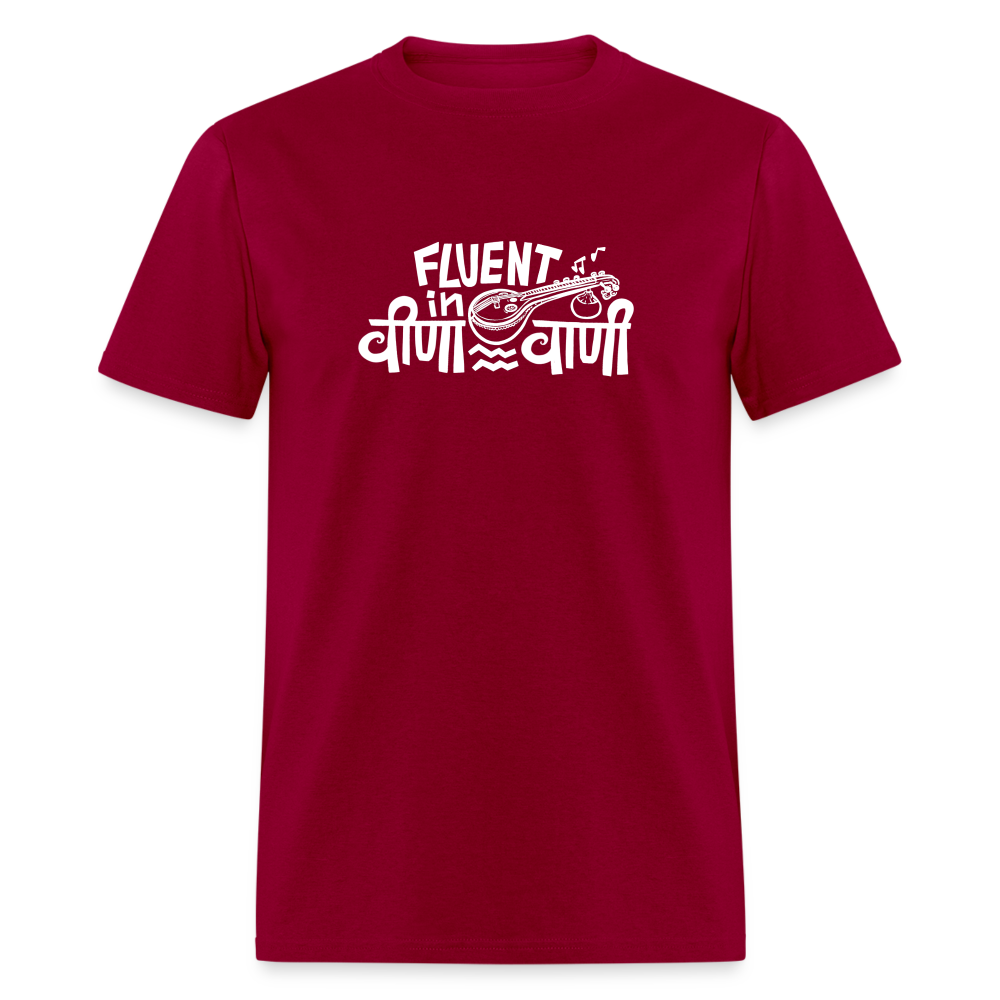 Veena Vani | Unisex T-shirt - dark red