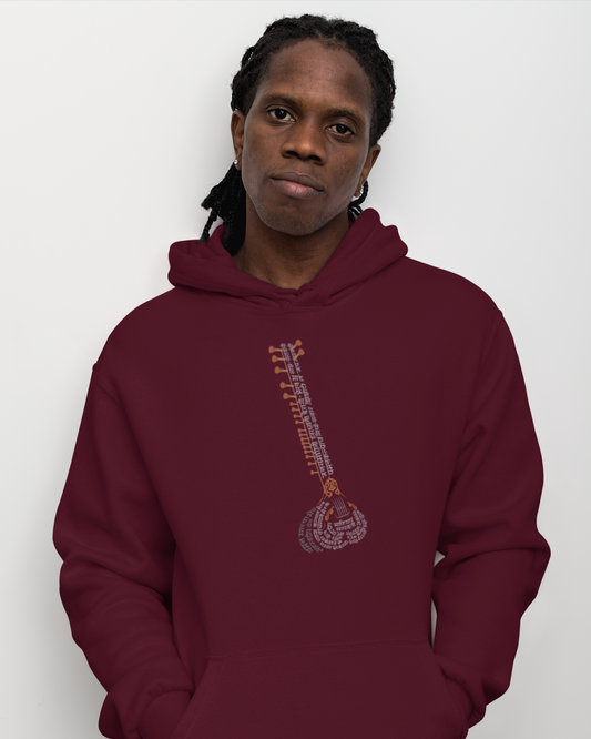 Raagdari ~ Sitar | Men's Hoodie