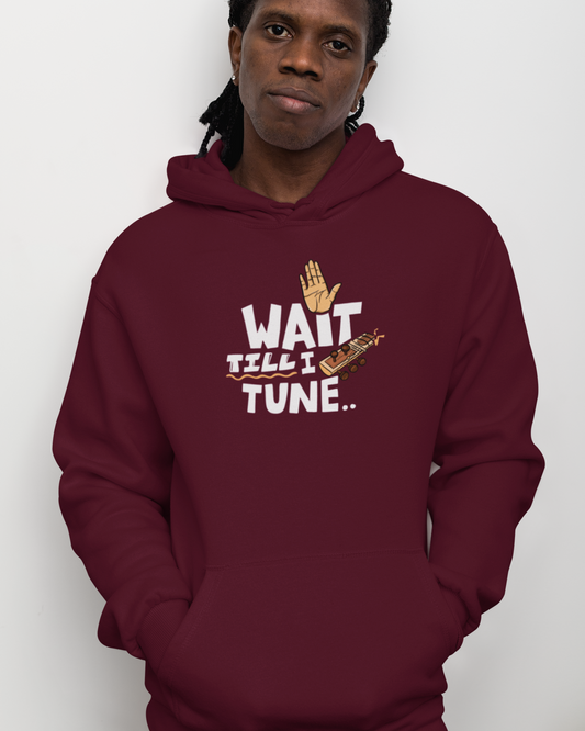 Wait till I tune ~ Sitar | Men's Hoodie
