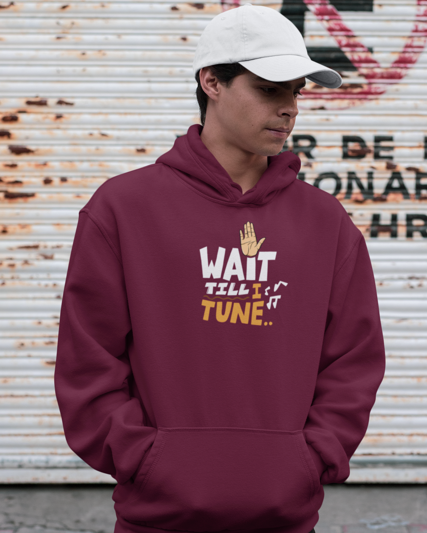 Wait till I tune.. | Men's Hoodie