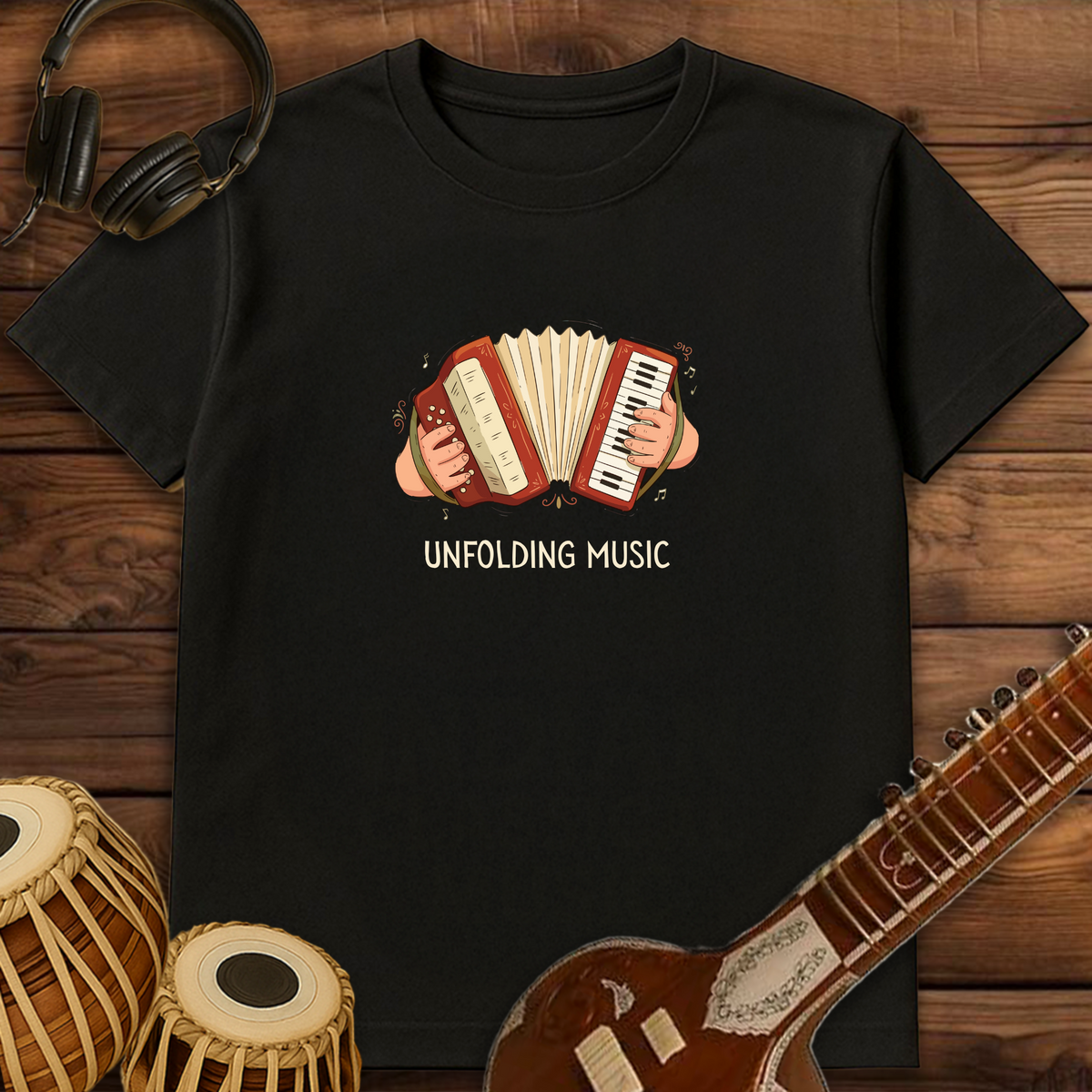 Unfolding Music | Unisex T-shirt