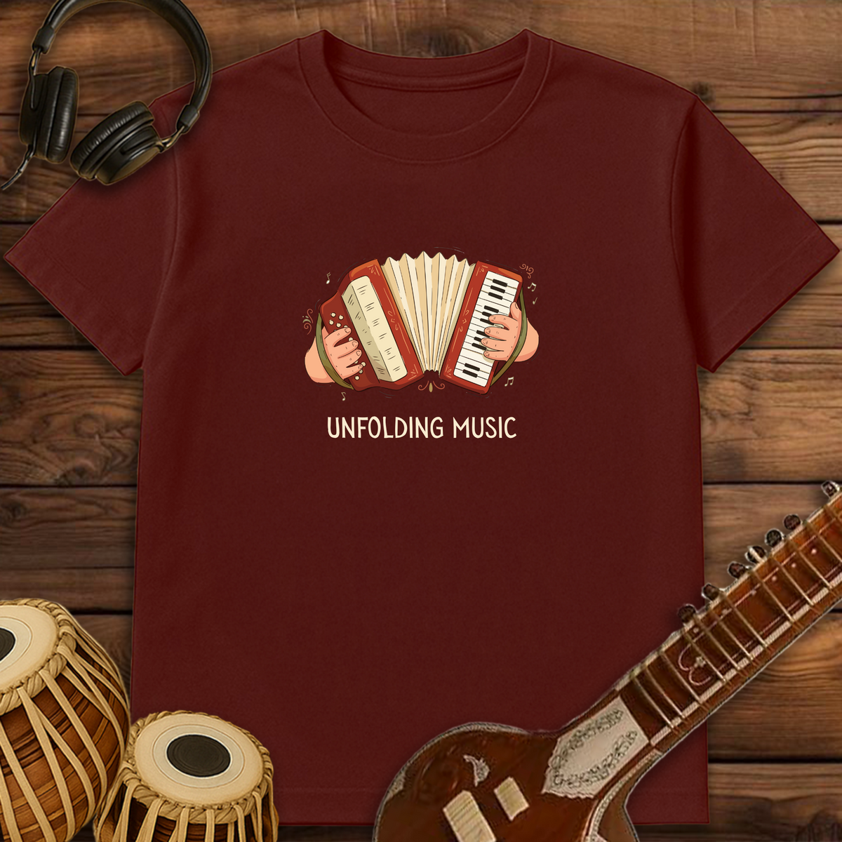 Unfolding Music | Unisex T-shirt