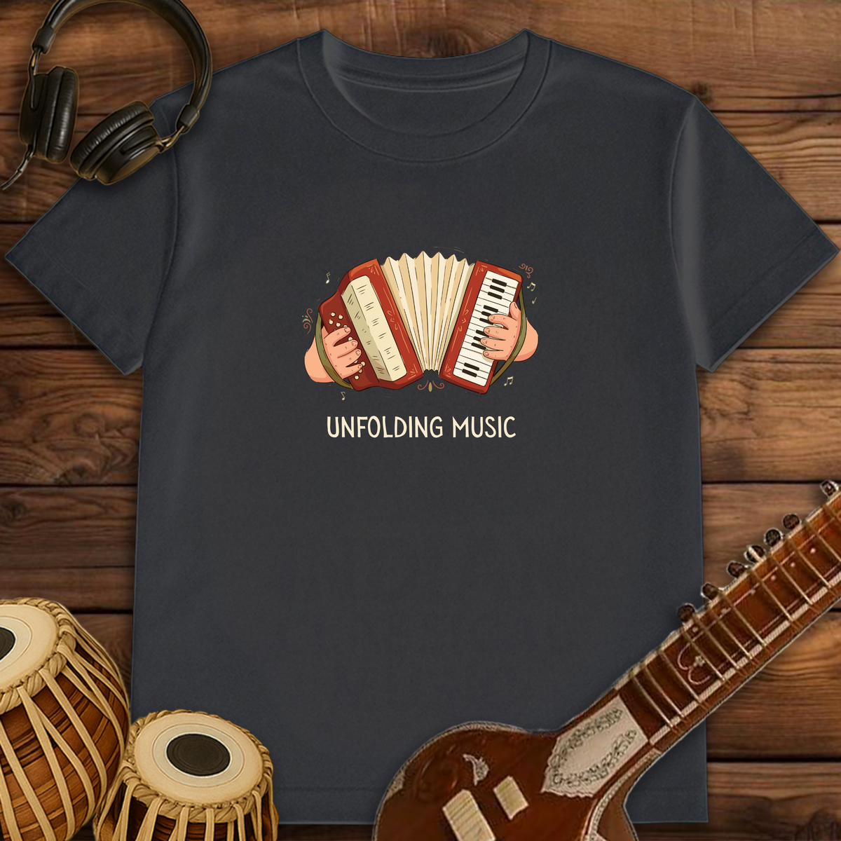 Unfolding Music | Unisex T-shirt