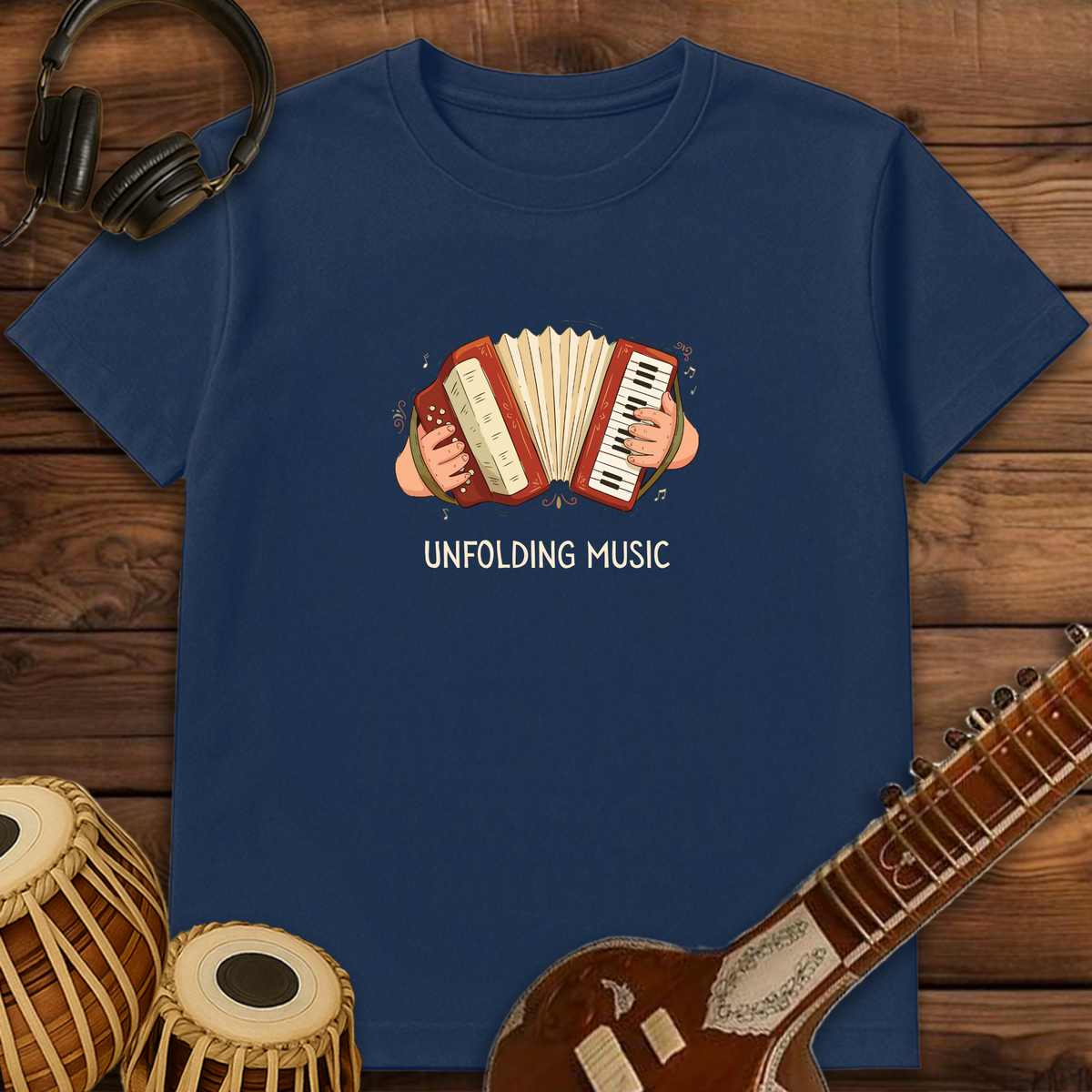 Unfolding Music | Unisex T-shirt