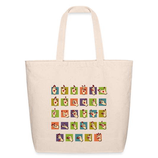 Hasta Harmony | Eco-Friendly Cotton Tote - natural