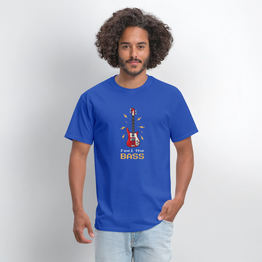 Feel the Bass! | Unisex Classic T-Shirt - royal blue