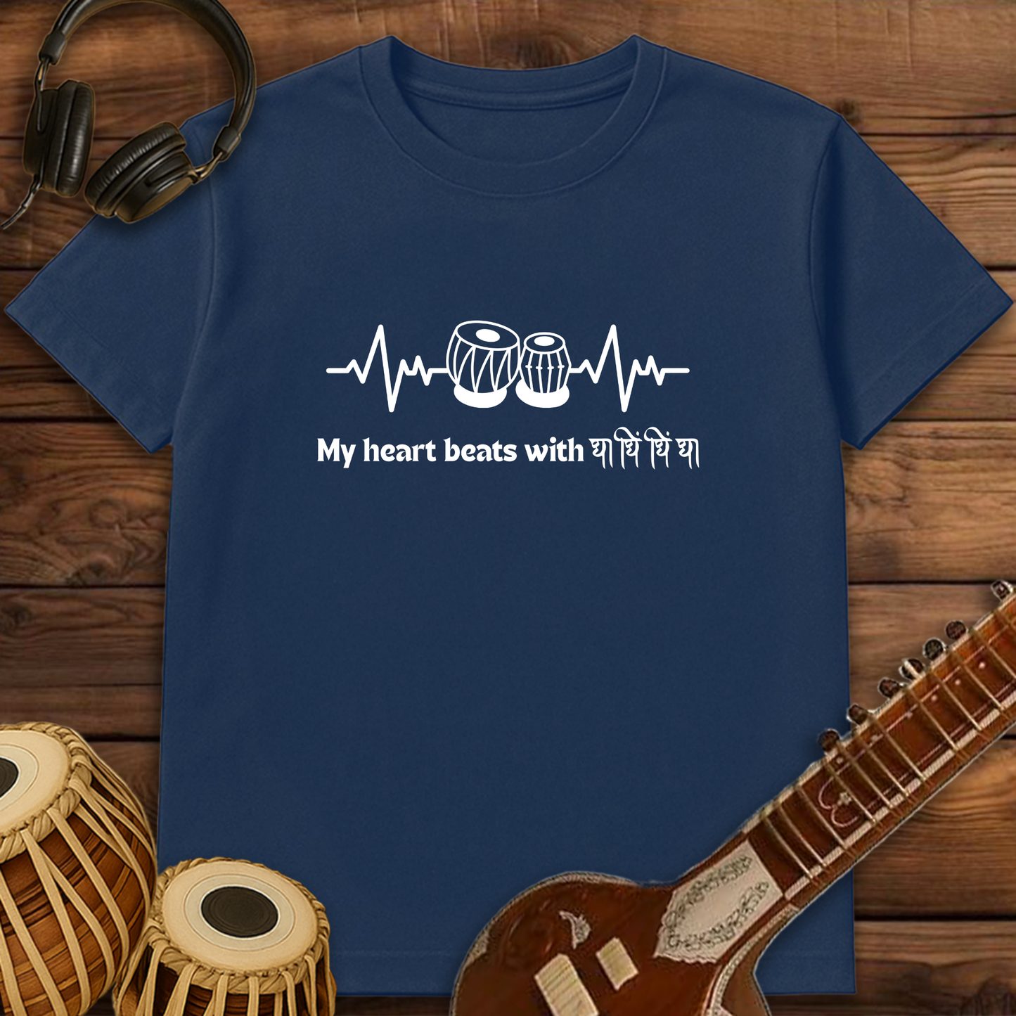 Tabla Heartbeat | Unisex T-shirt