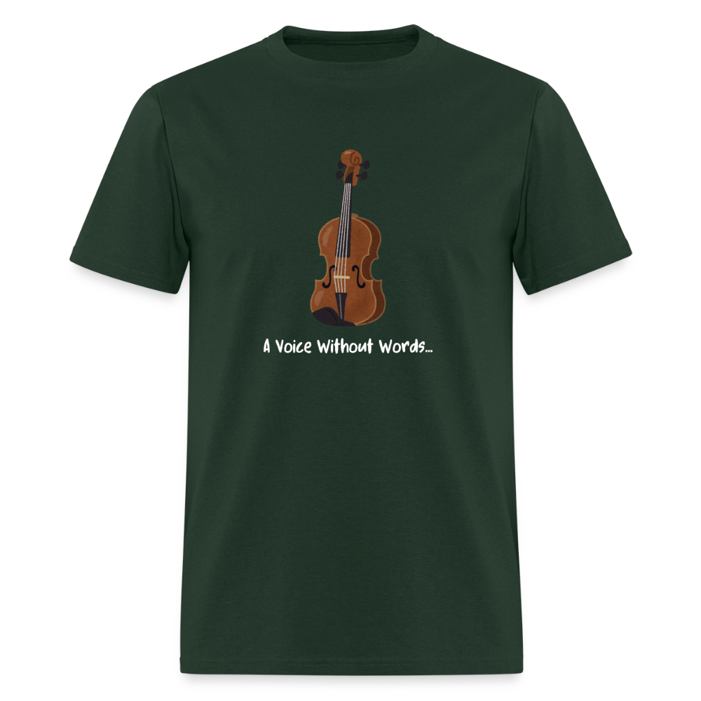 A Voice Without Words | Unisex T-shirt - forest green