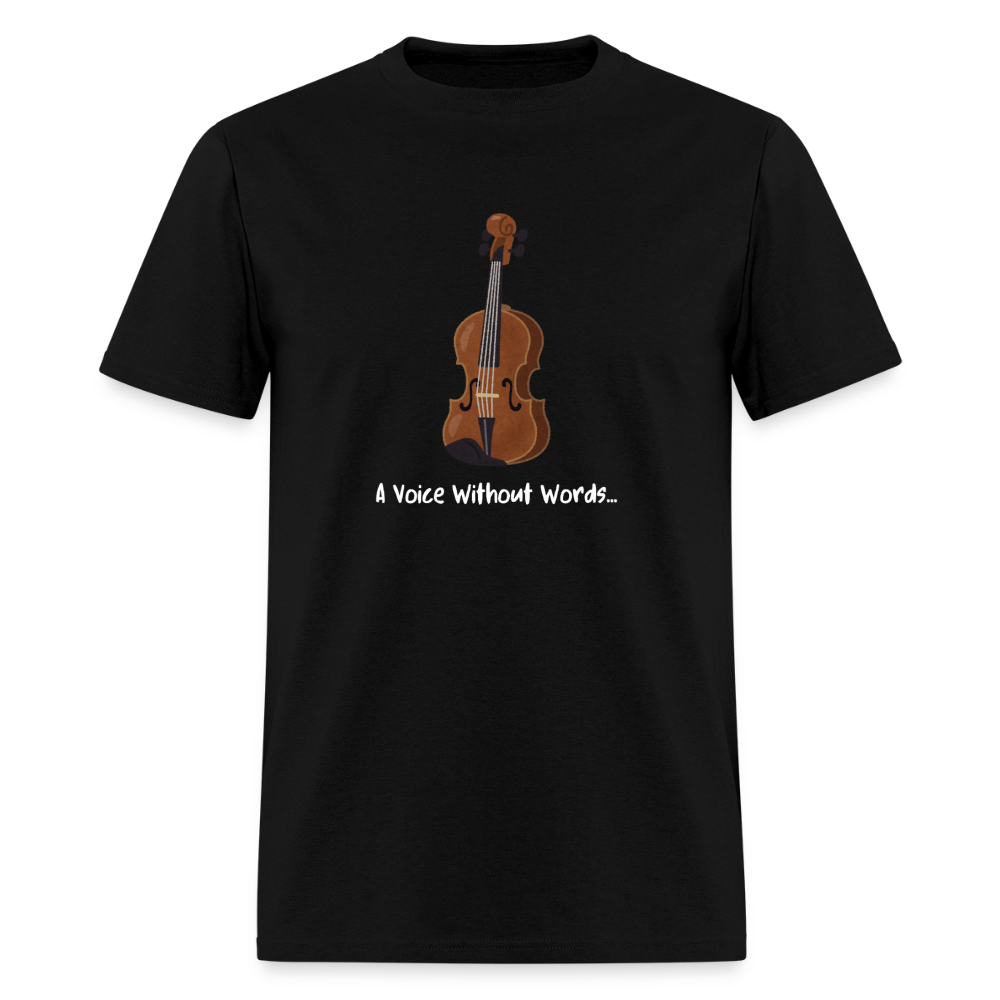 A Voice Without Words | Unisex T-shirt - black