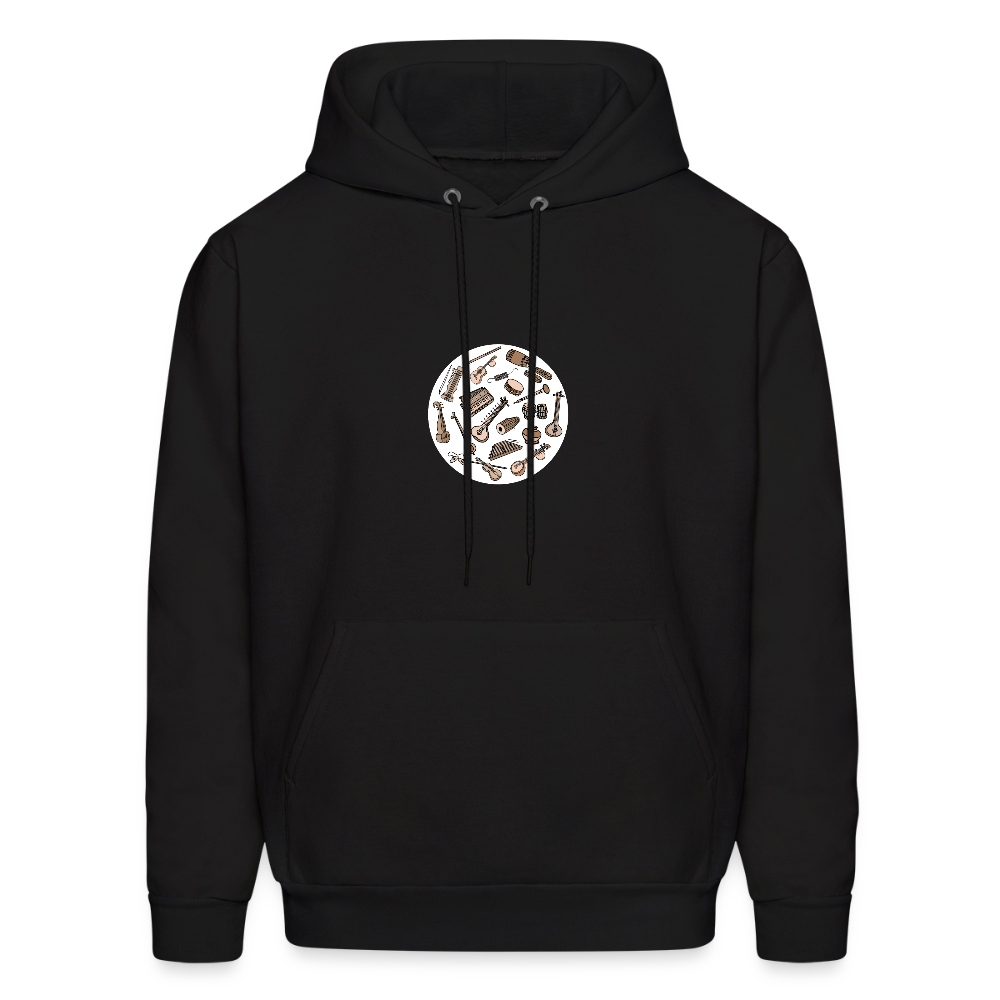 Circle of Music | Men's Hoodie - black