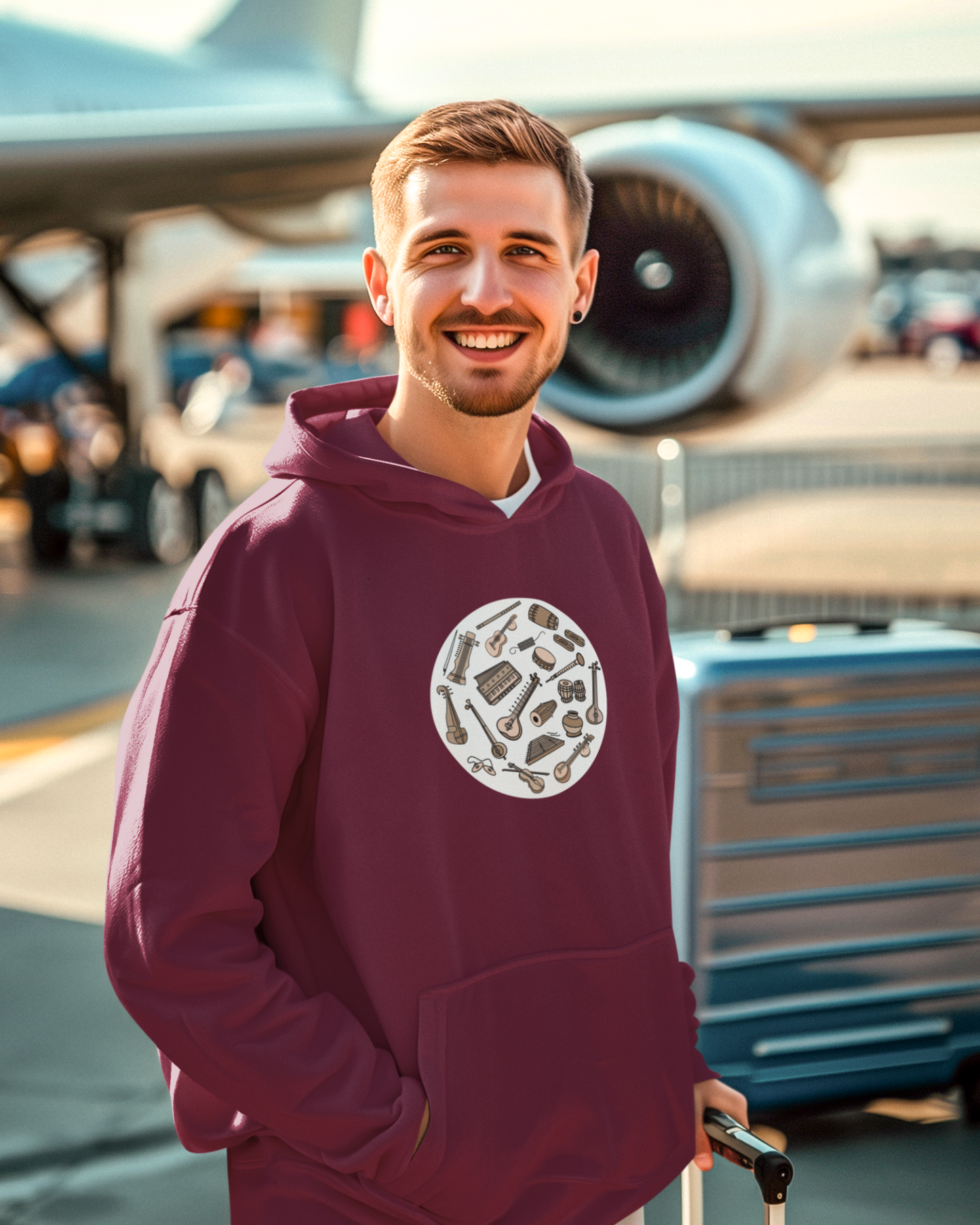 Circle of Music | Men's Hoodie