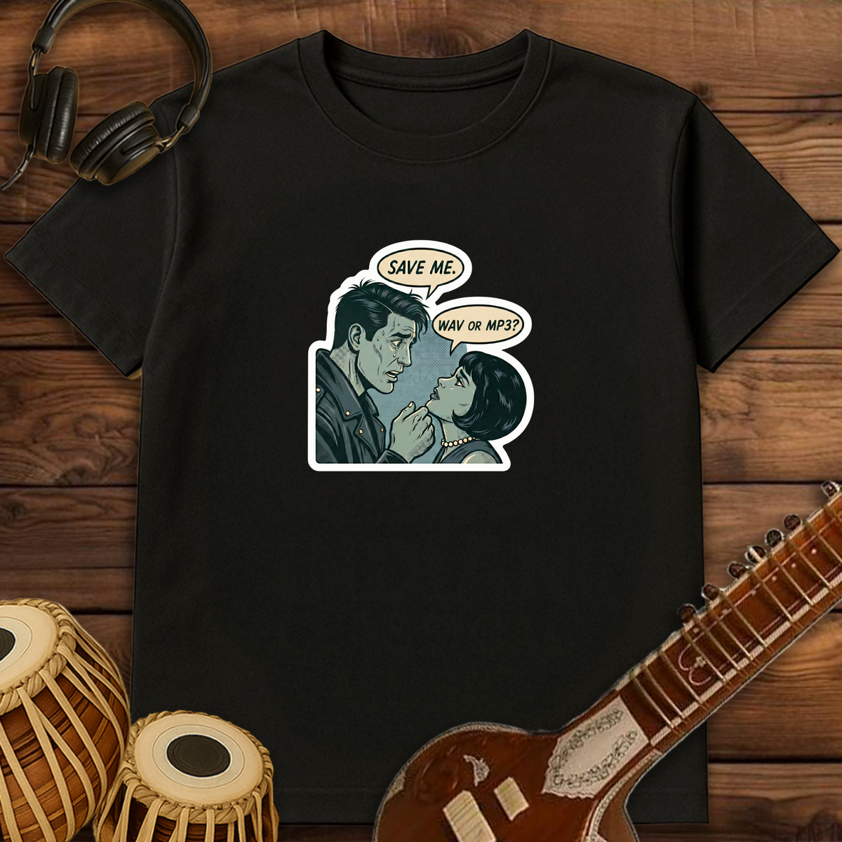 WAV or MP3? | Unisex T-shirt