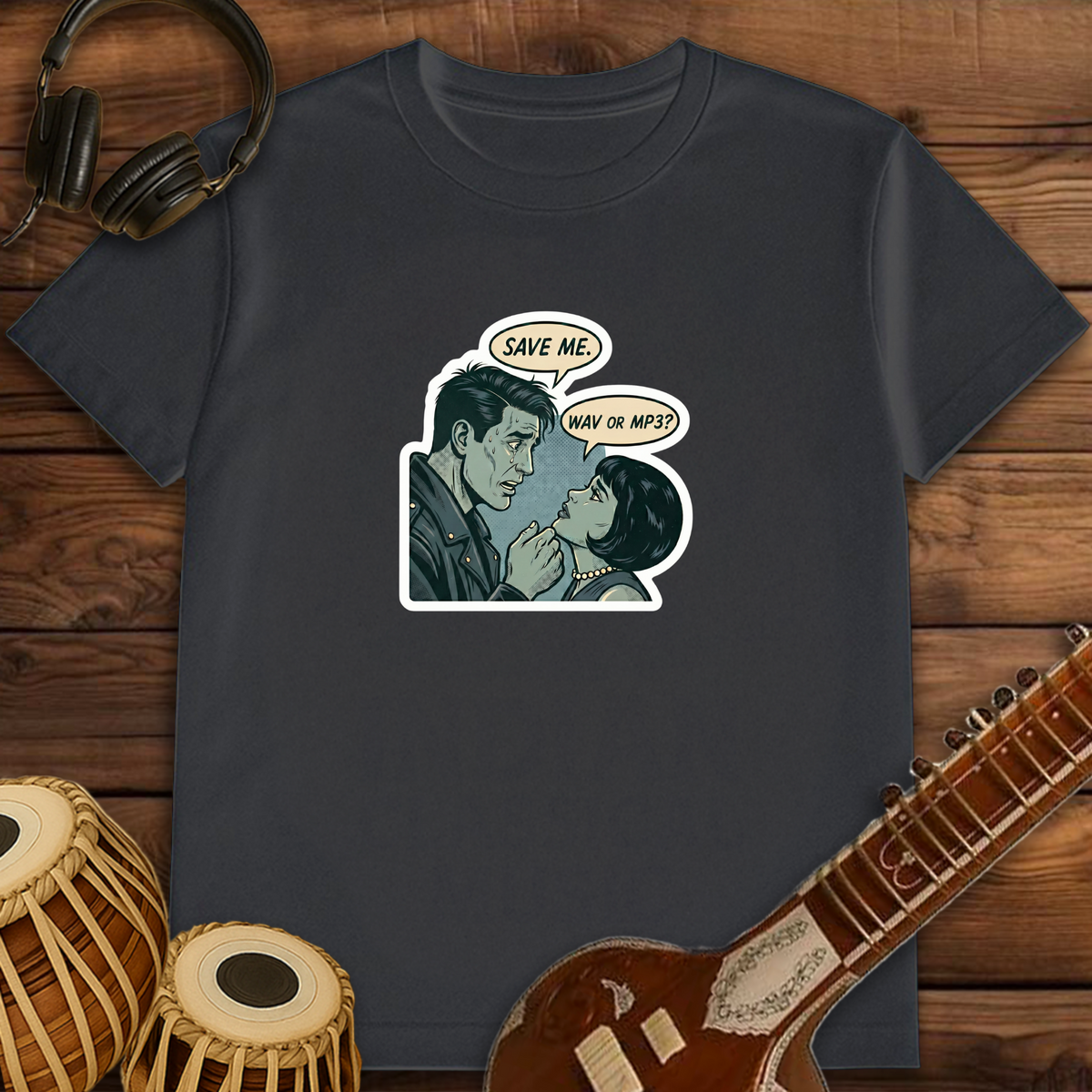 WAV or MP3? | Unisex T-shirt