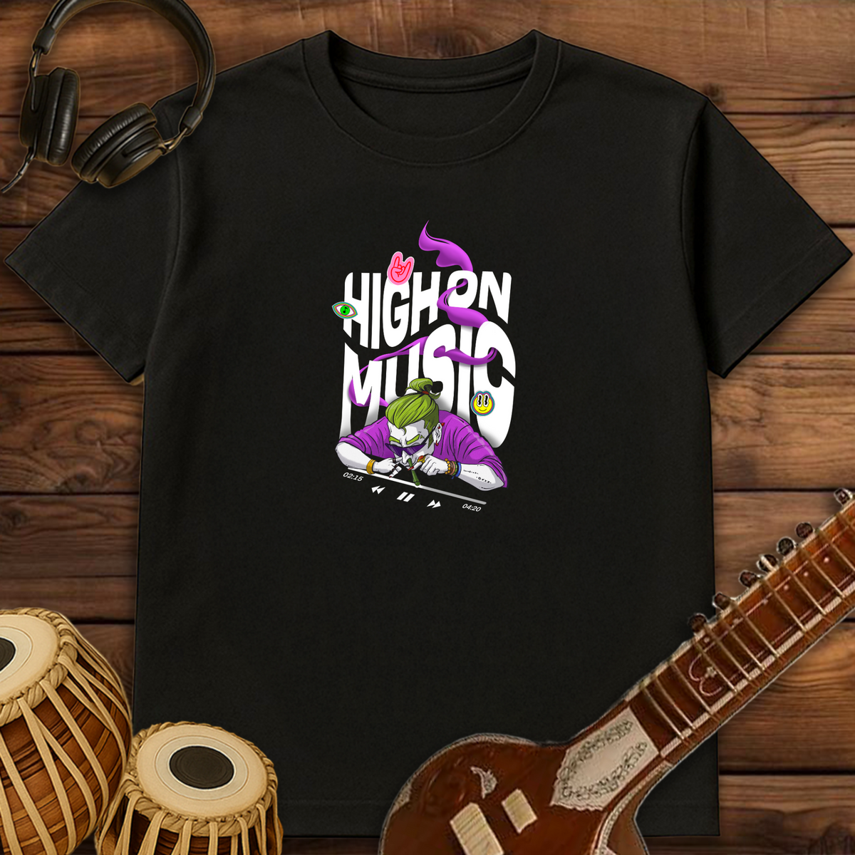 High On Music | Unisex T-shirt