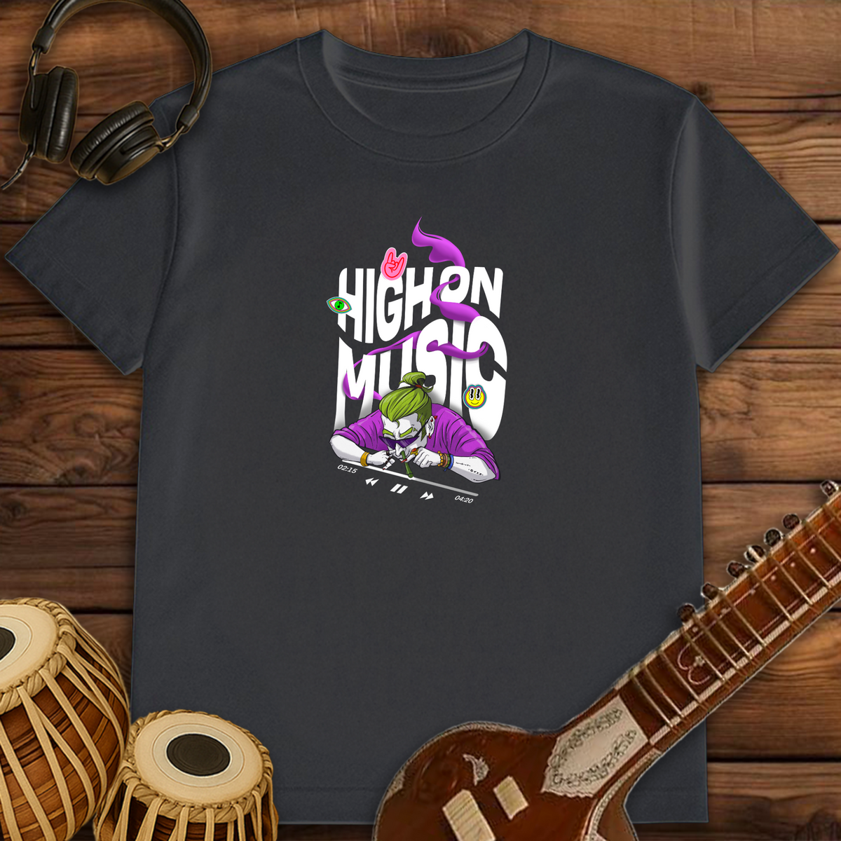 High On Music | Unisex T-shirt