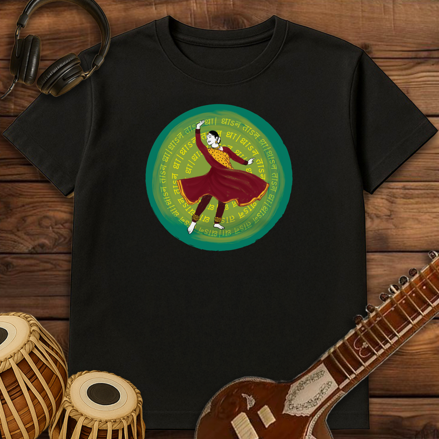 Dhan Taan Dha ~ Kathak | Unisex Classic T-Shirt