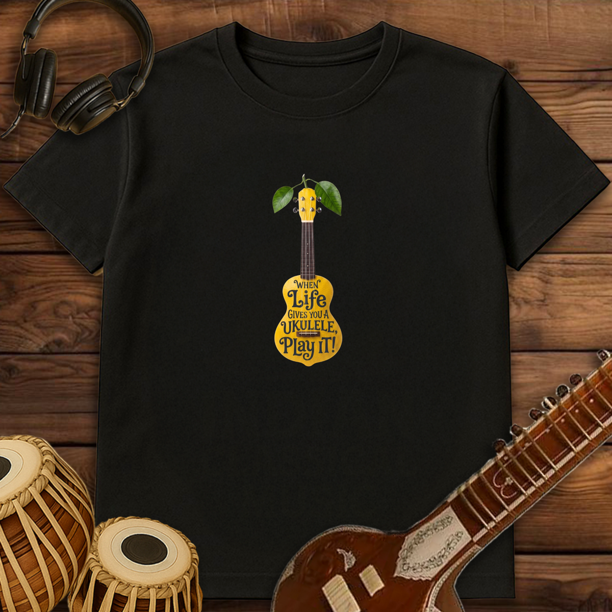 When Life Gives You Ukulele! | Unisex T-shirt