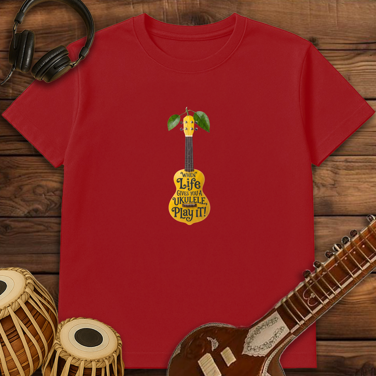 When Life Gives You Ukulele! | Unisex T-shirt