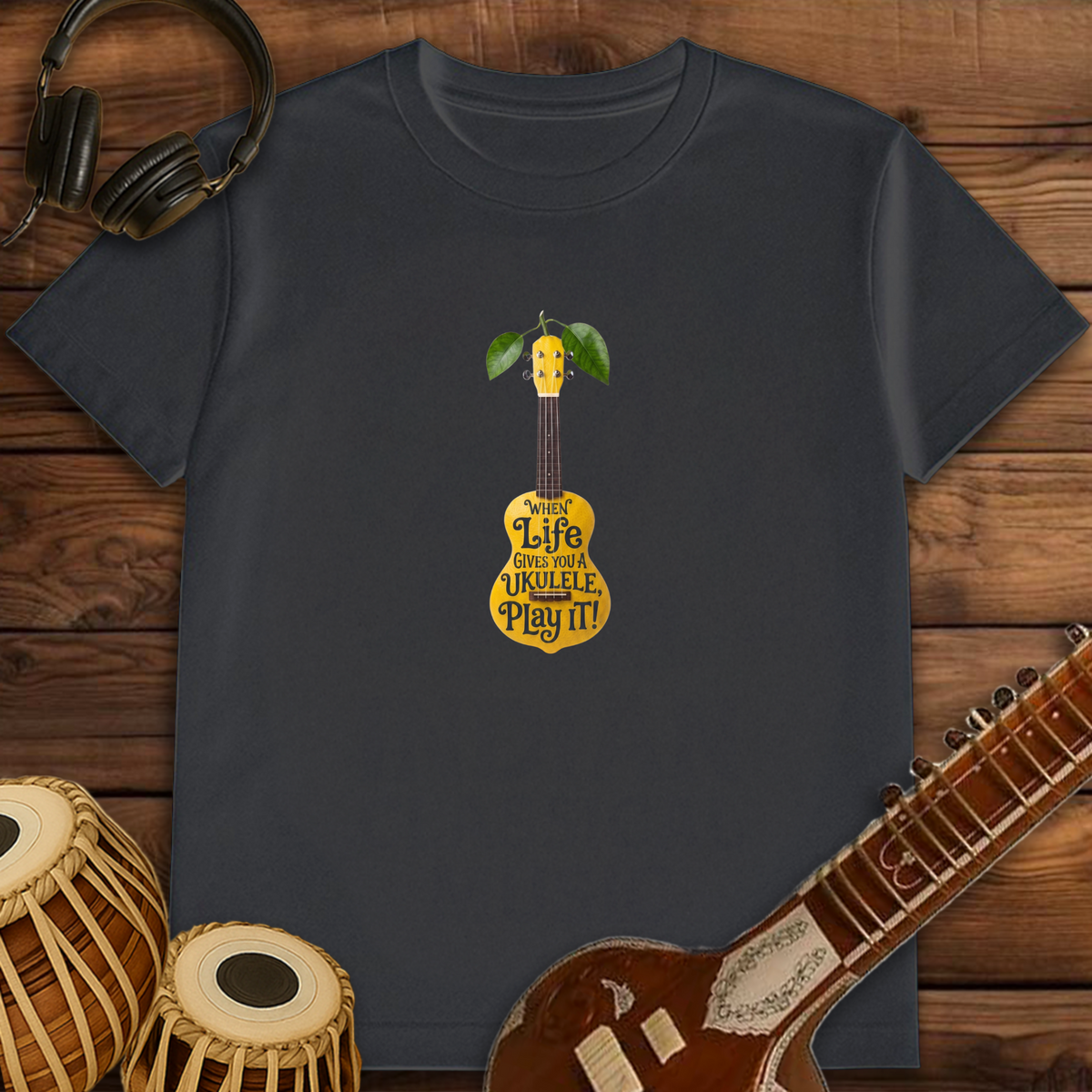 When Life Gives You Ukulele! | Unisex T-shirt