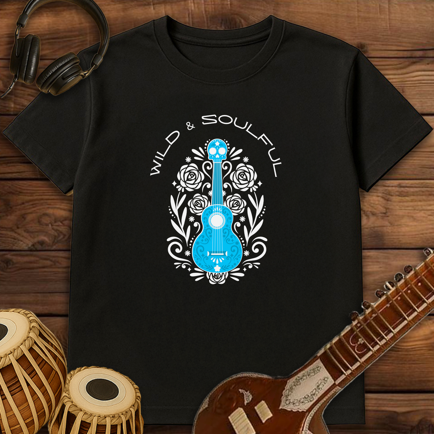 Wild & Soulful Guitar | Unisex Classic T-Shirt