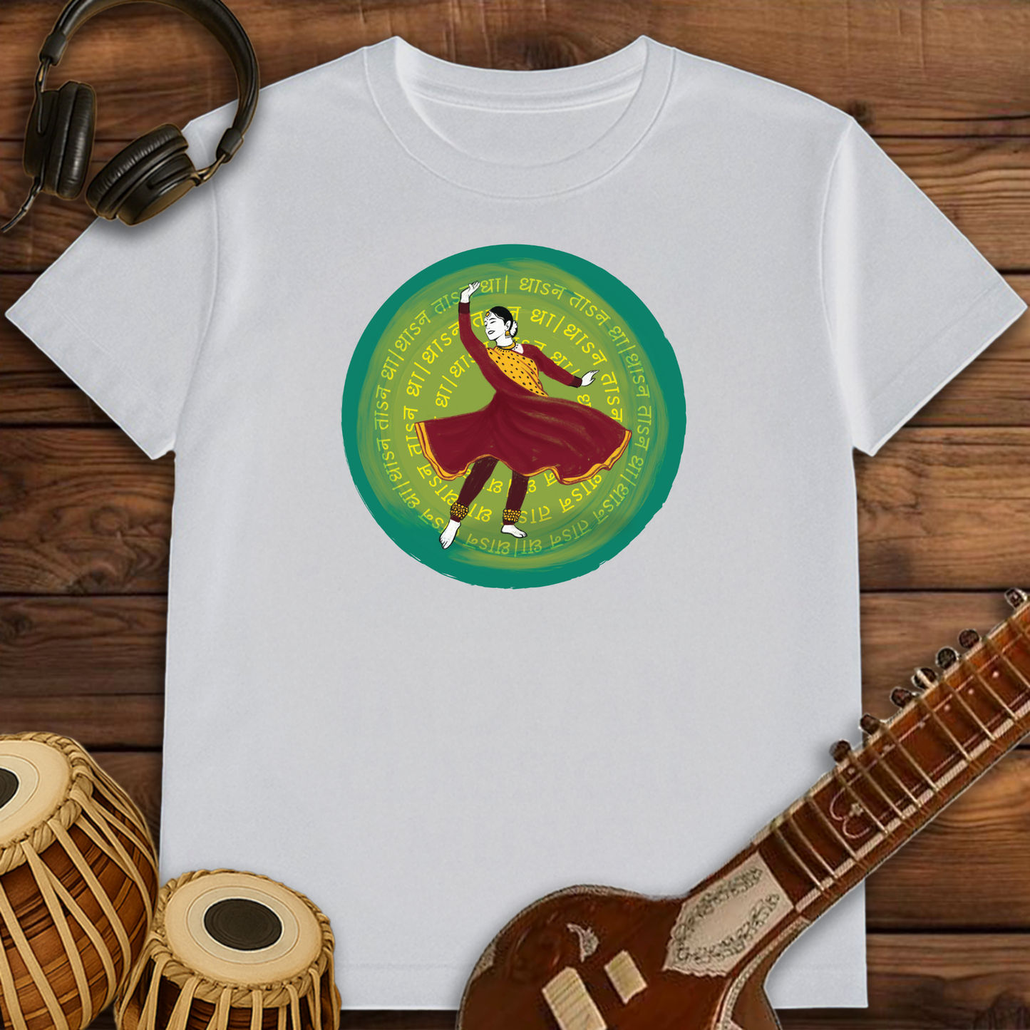 Dhan Taan Dha ~ Kathak | Unisex Classic T-Shirt