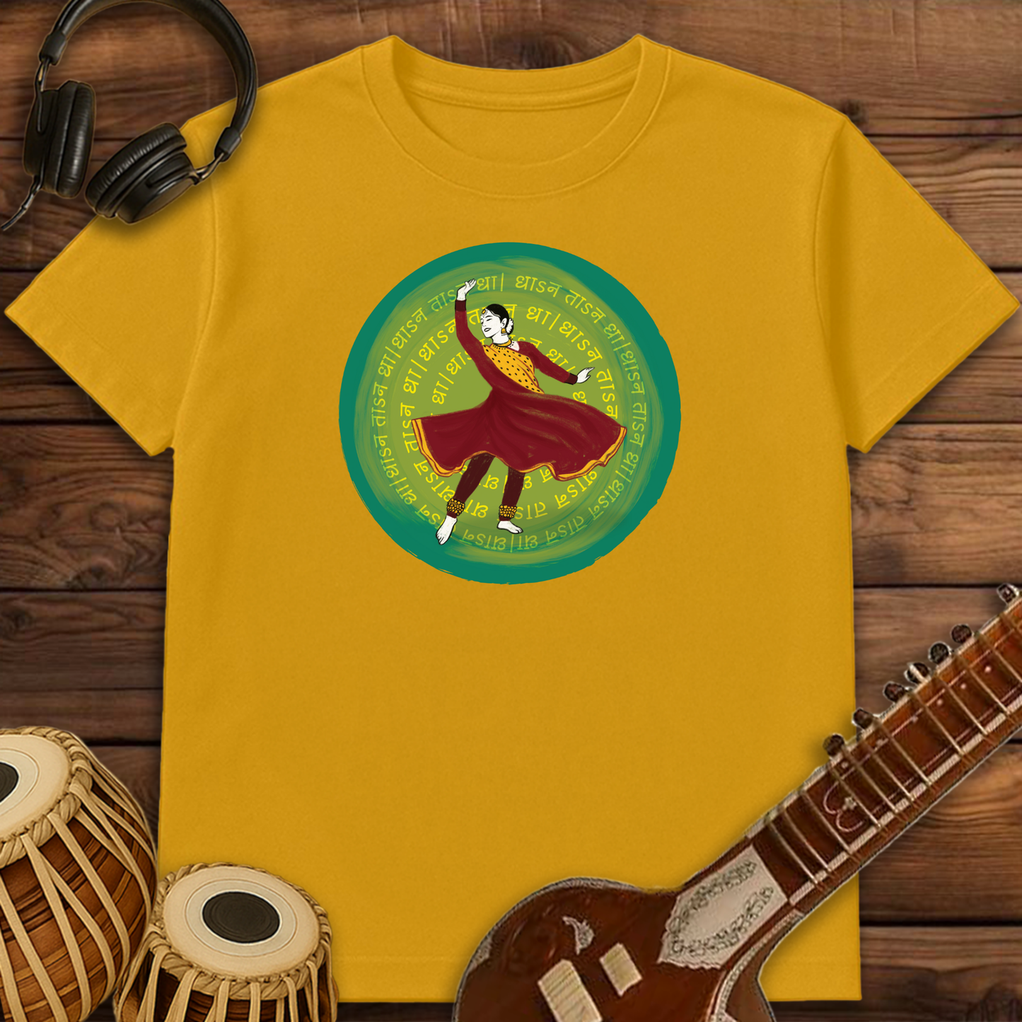 Dhan Taan Dha ~ Kathak | Unisex Classic T-Shirt