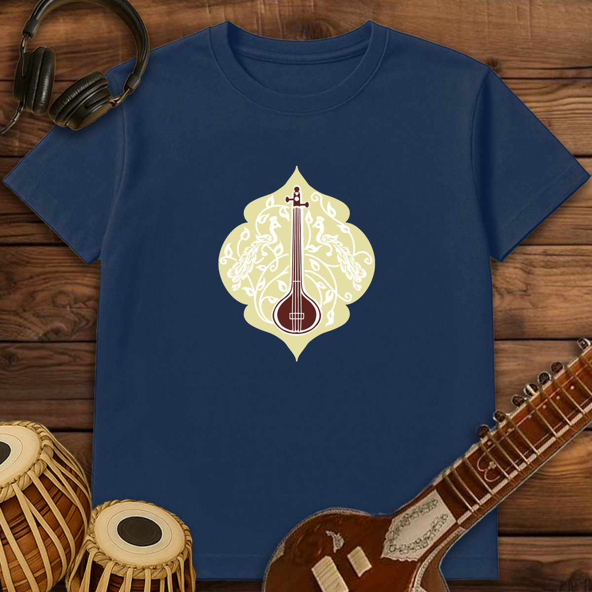Tanpura Motif | Unisex T-shirt