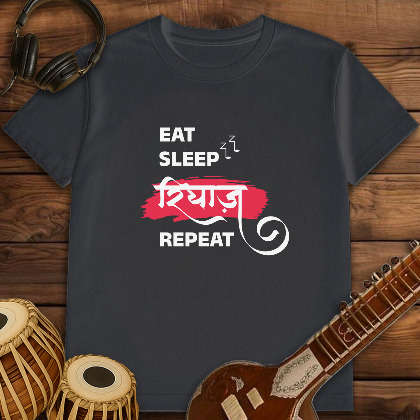 Eat Sleep Riyaz Repeat | Unisex T-shirt