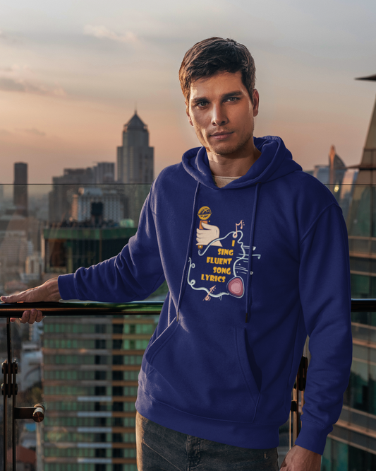 Fluent in song lyrics! | Men's Hoodie