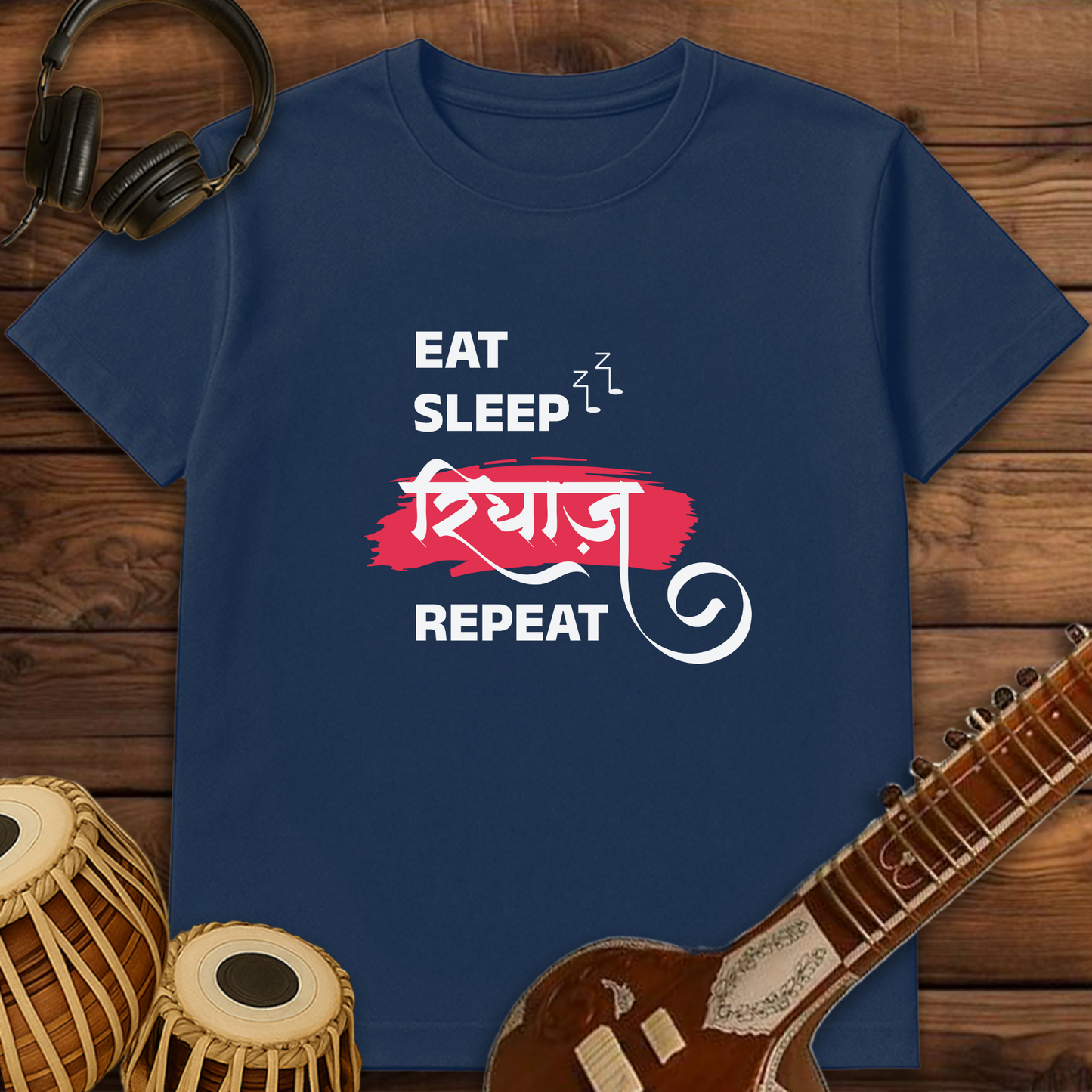 Eat Sleep Riyaz Repeat | Unisex T-shirt