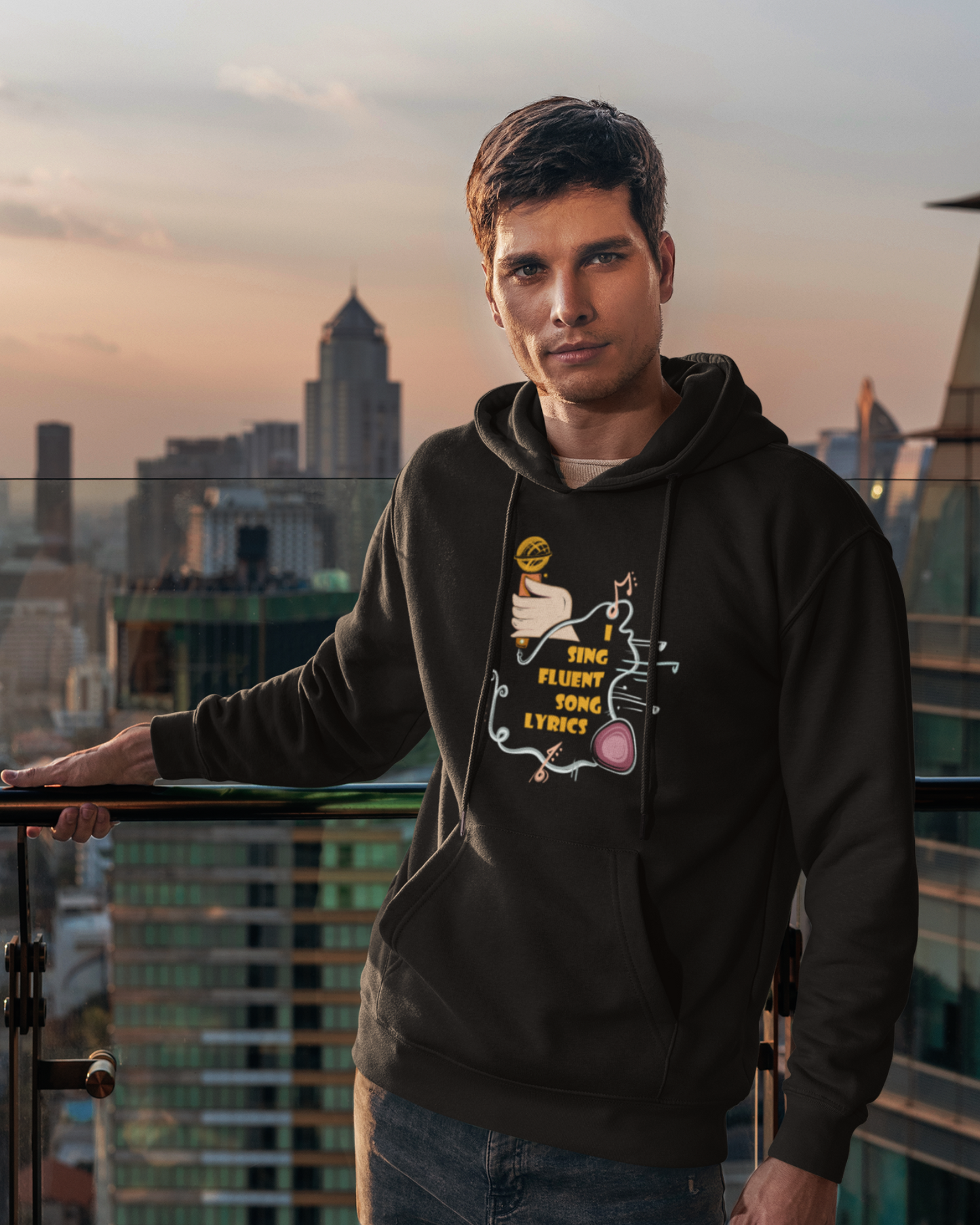 Fluent in song lyrics! | Men's Hoodie