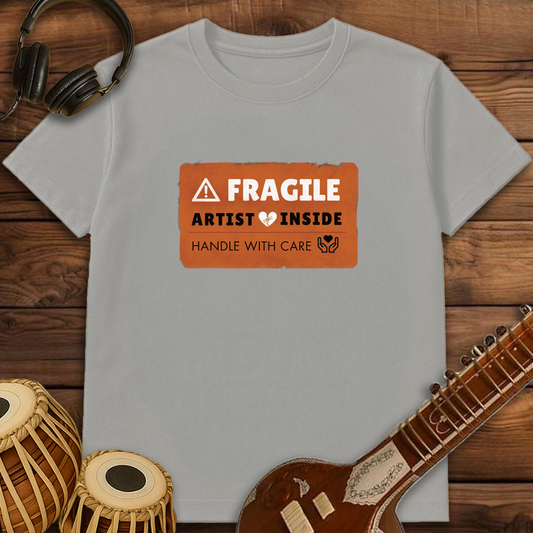 Fragile! Artist Heart Inside | Unisex T-shirt